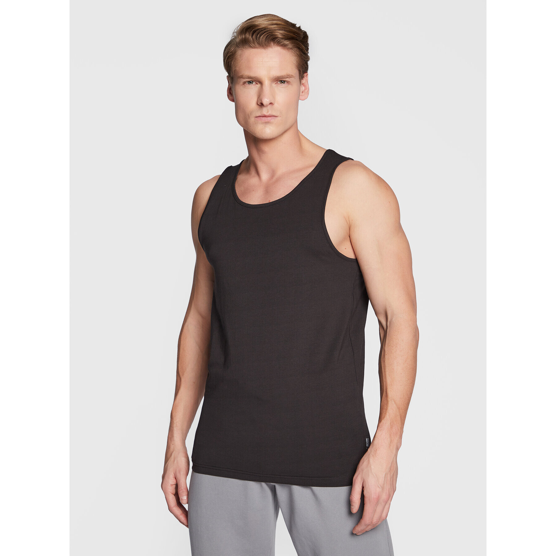 Only & Sons Комплект 2 блузи без ръкави Basic 22025682 Черен Slim Fit - Pepit.bg