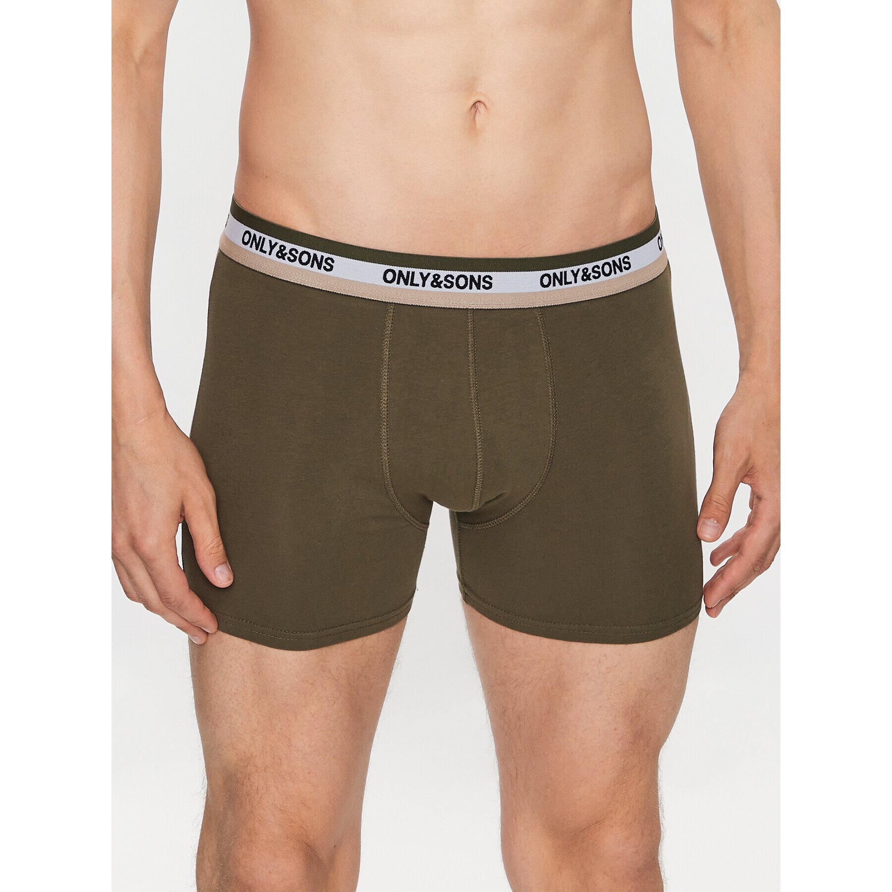 Only & Sons Комплект 3 чифта боксерки 22025197 Цветен - Pepit.bg