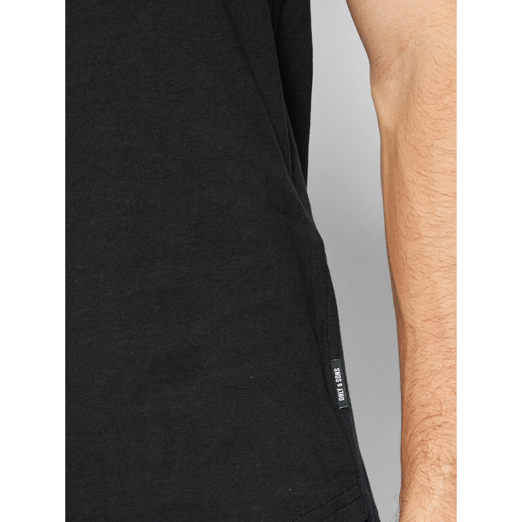 Only & Sons Комплект 3 тишърти Matt 22013782 Черен Regular Fit - Pepit.bg