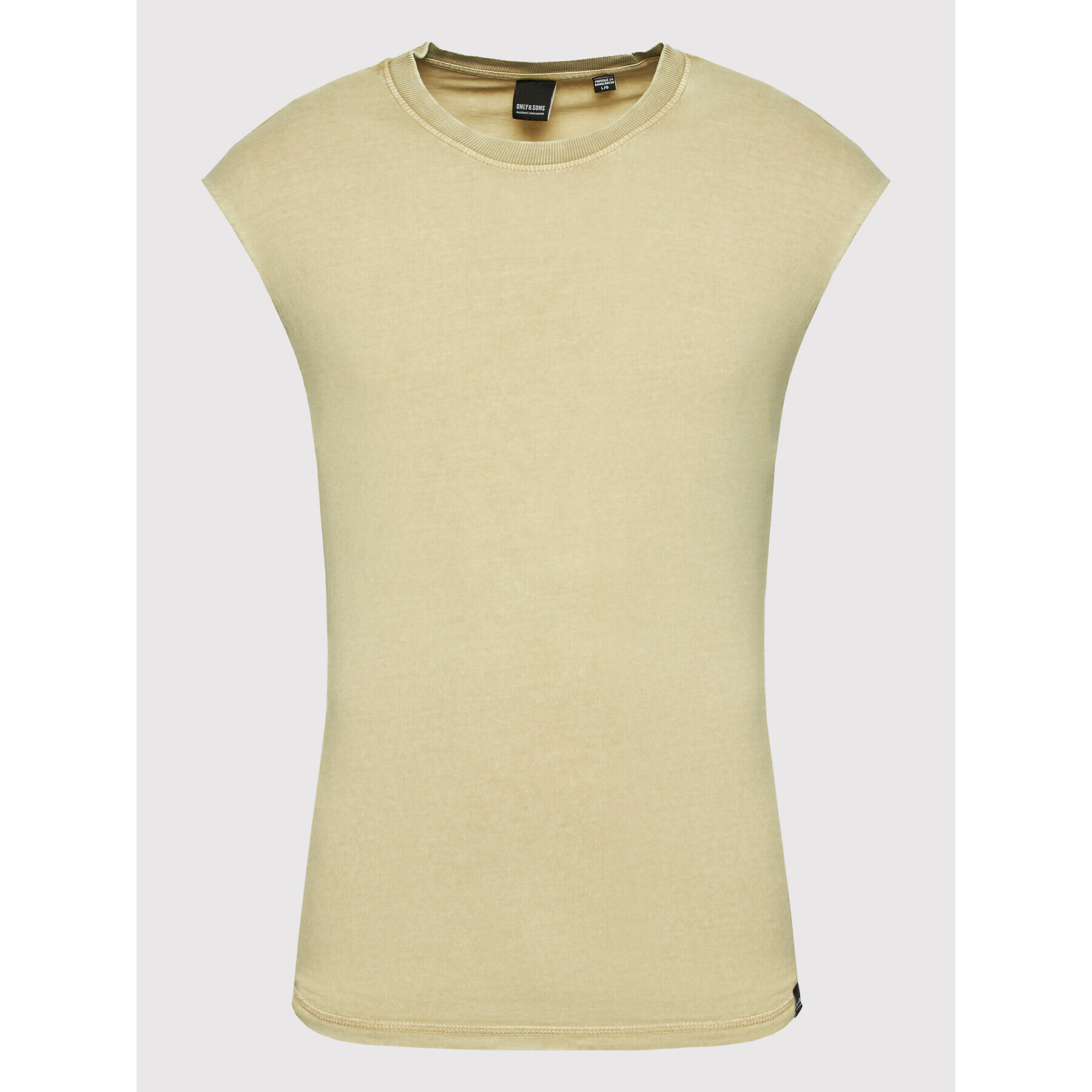 Only & Sons Мъжки топ Griffin 22022649 Бежов Regular Fit - Pepit.bg