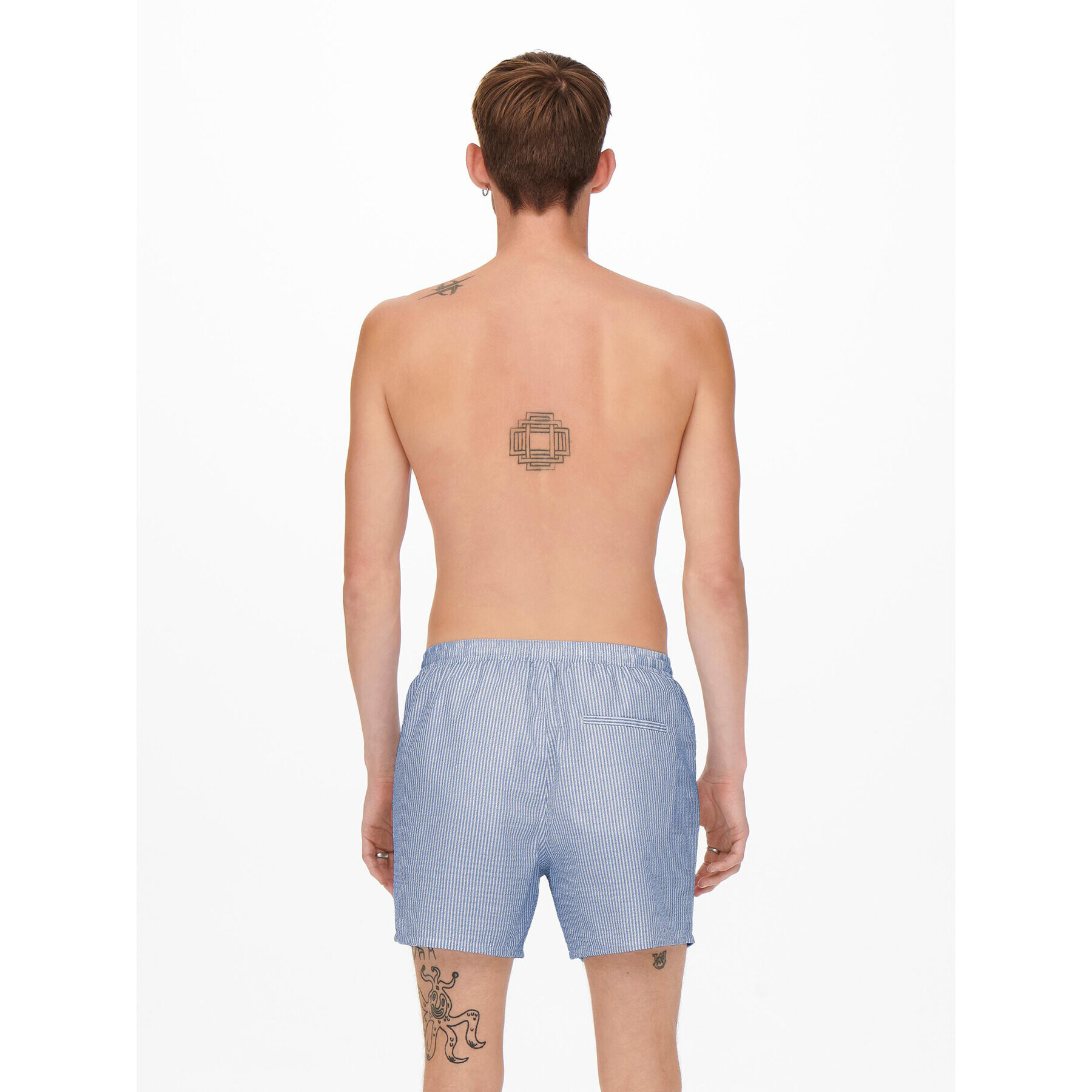 Only & Sons Плувни шорти 22021841 Син Regular Fit - Pepit.bg