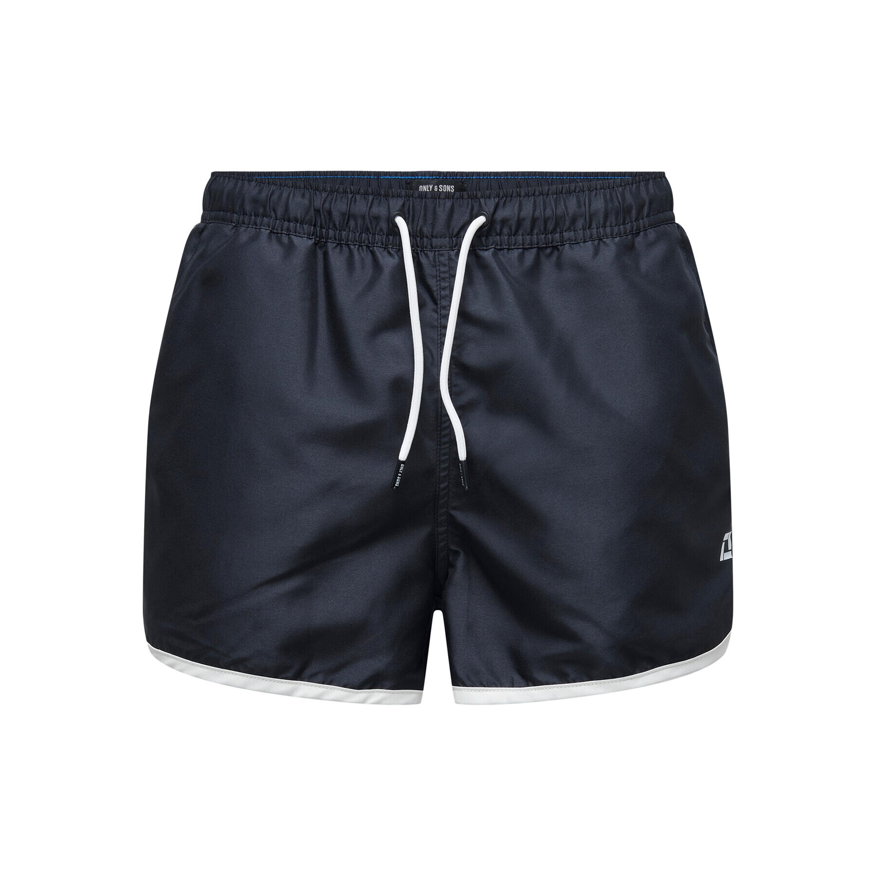 Only & Sons Плувни шорти 22025387 Черен Regular Fit - Pepit.bg