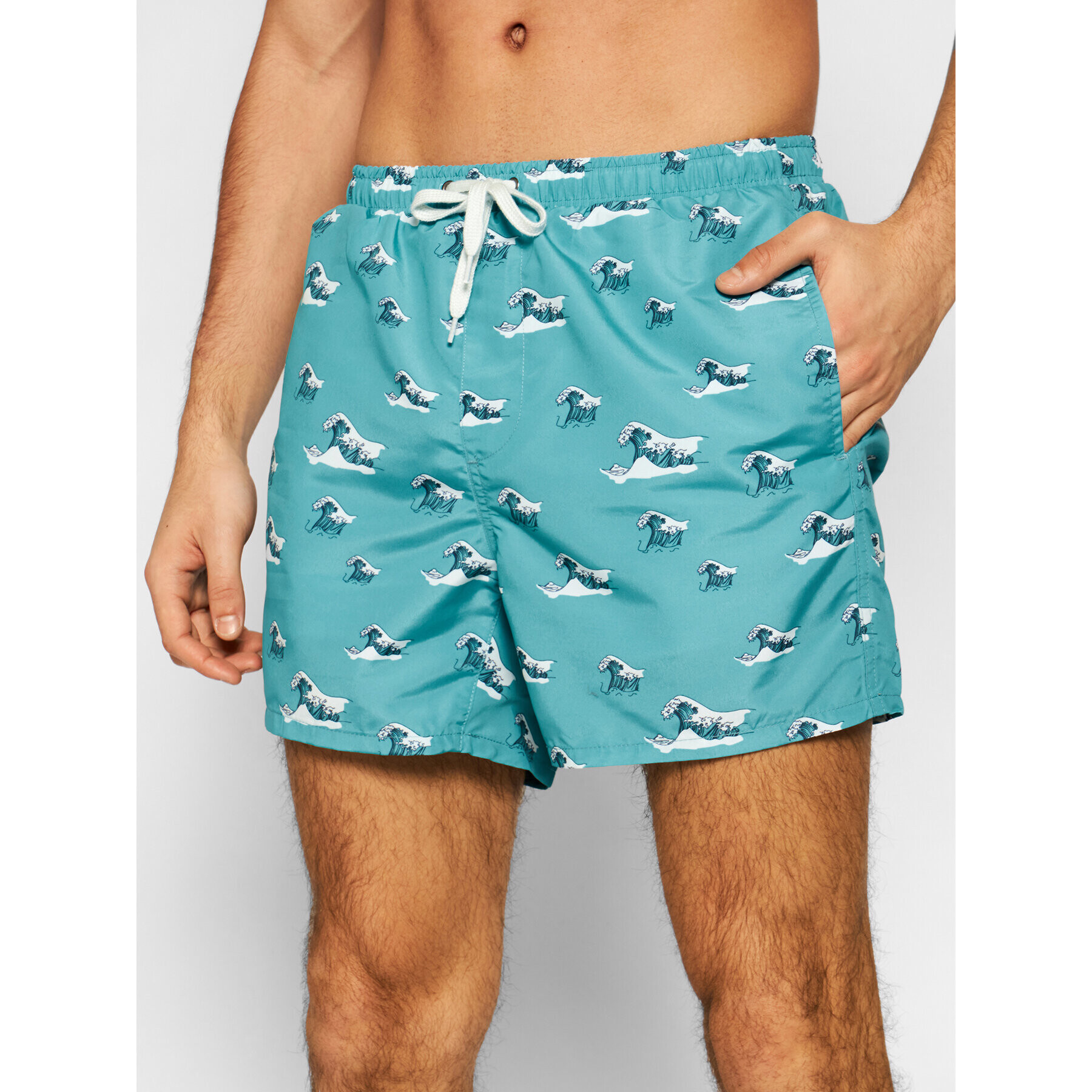 Only & Sons Плувни шорти Ted 22019093 Син Regular Fit - Pepit.bg