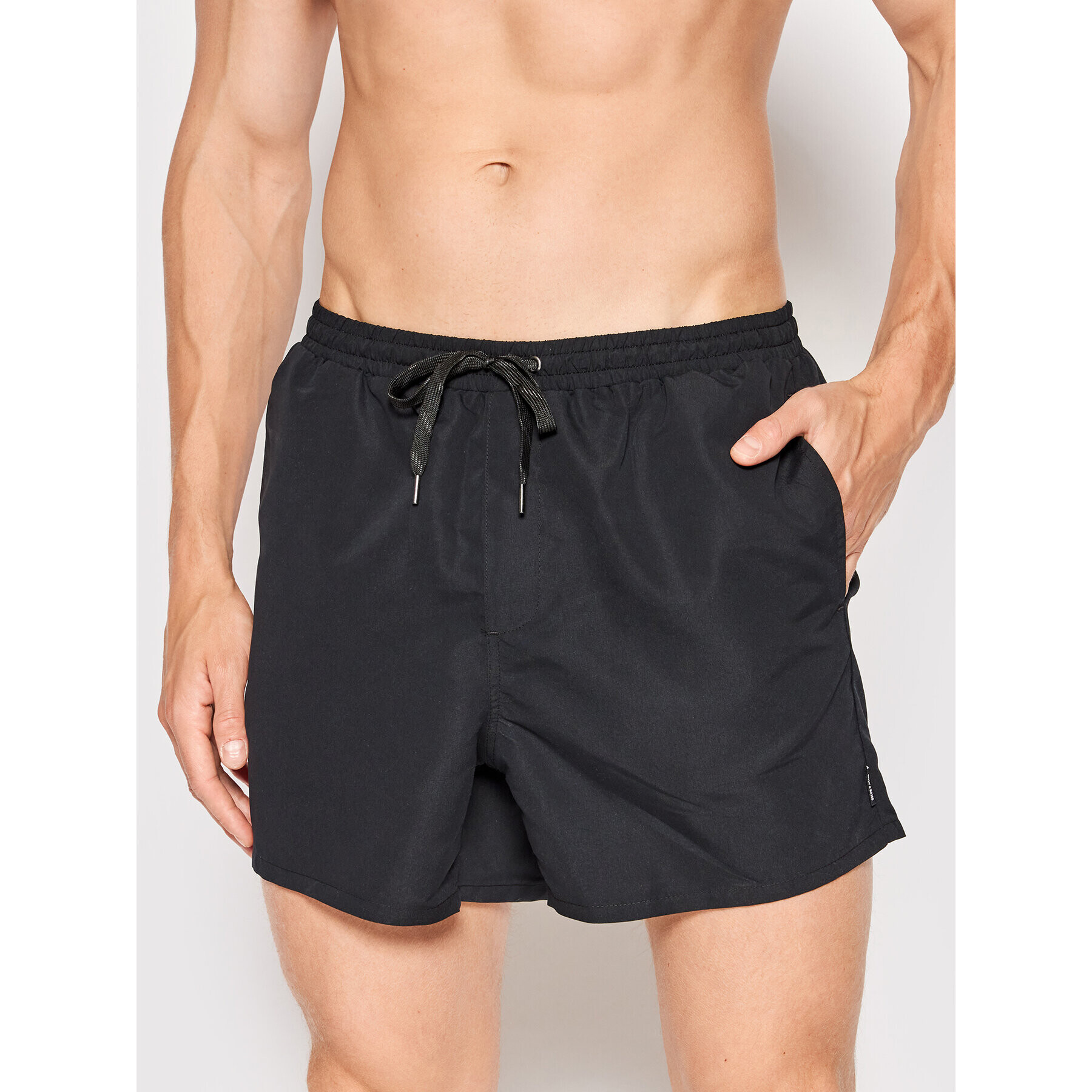 Only & Sons Плувни шорти Ted 22021832 Черен Regular Fit - Pepit.bg