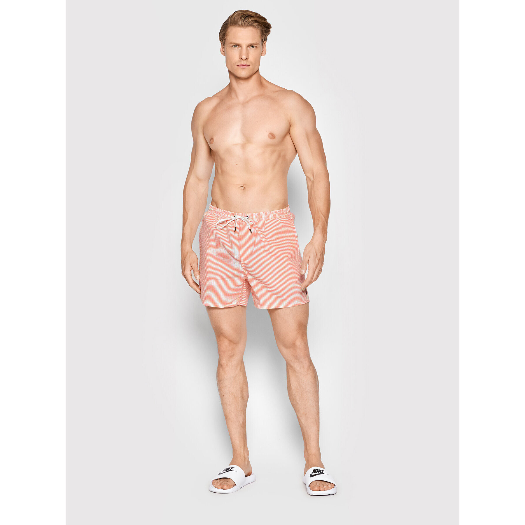 Only & Sons Плувни шорти Ted 22021841 Розов Regular Fit - Pepit.bg