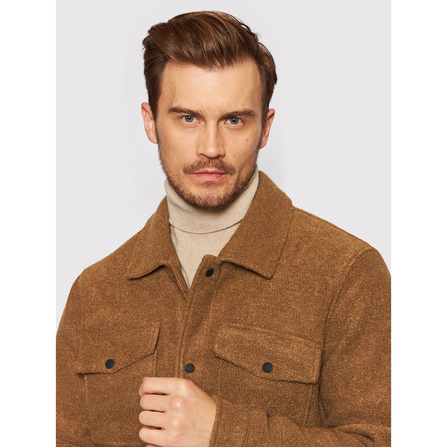 Only & Sons Преходно яке Dex 22019590 Кафяв Regular Fit - Pepit.bg