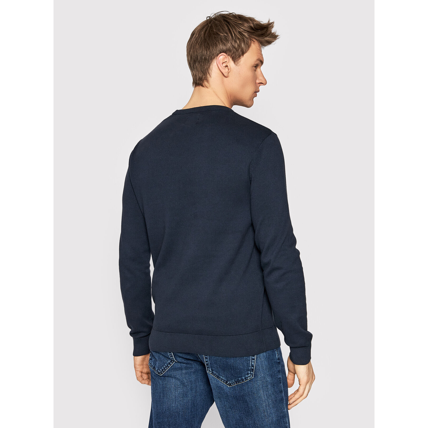 Only & Sons Пуловер Bovi 22023341 Тъмносин Regular Fit - Pepit.bg