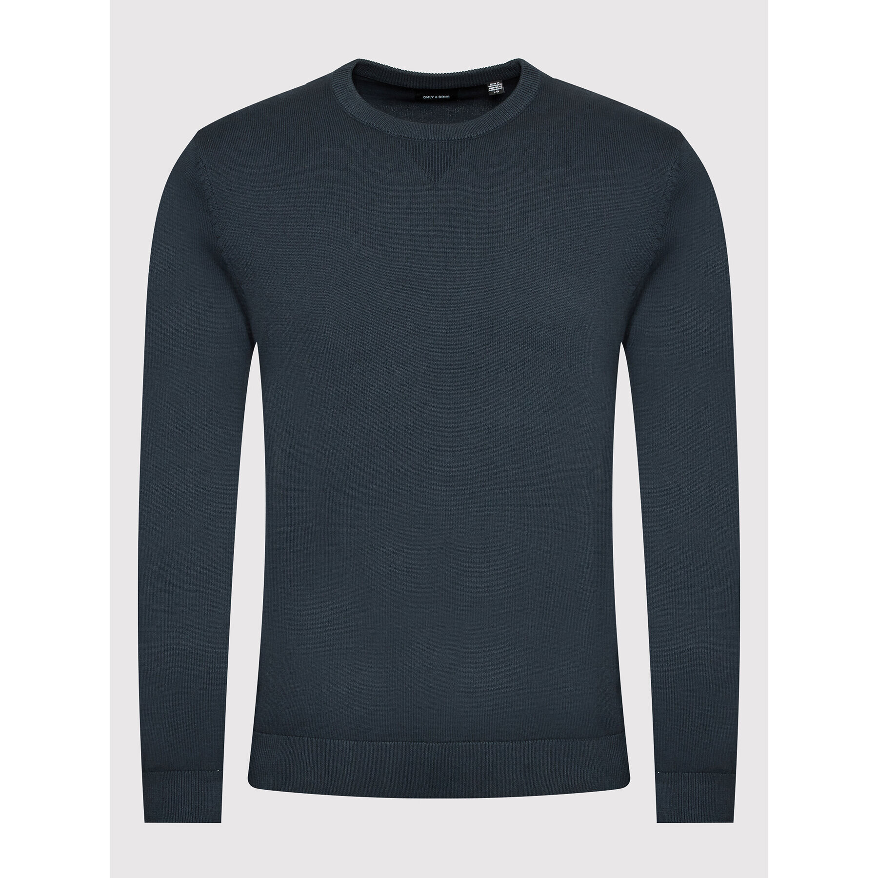 Only & Sons Пуловер Bovi 22023341 Тъмносин Regular Fit - Pepit.bg