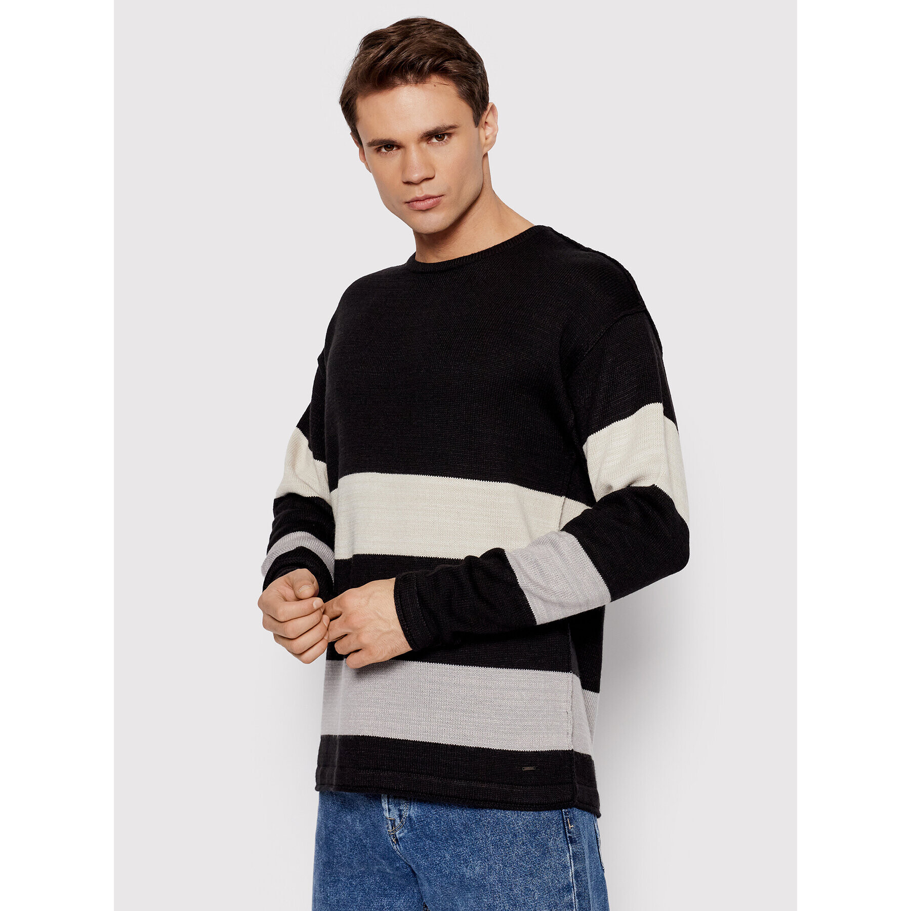 Only & Sons Пуловер Jan 22020990 Черен Regular Fit - Pepit.bg