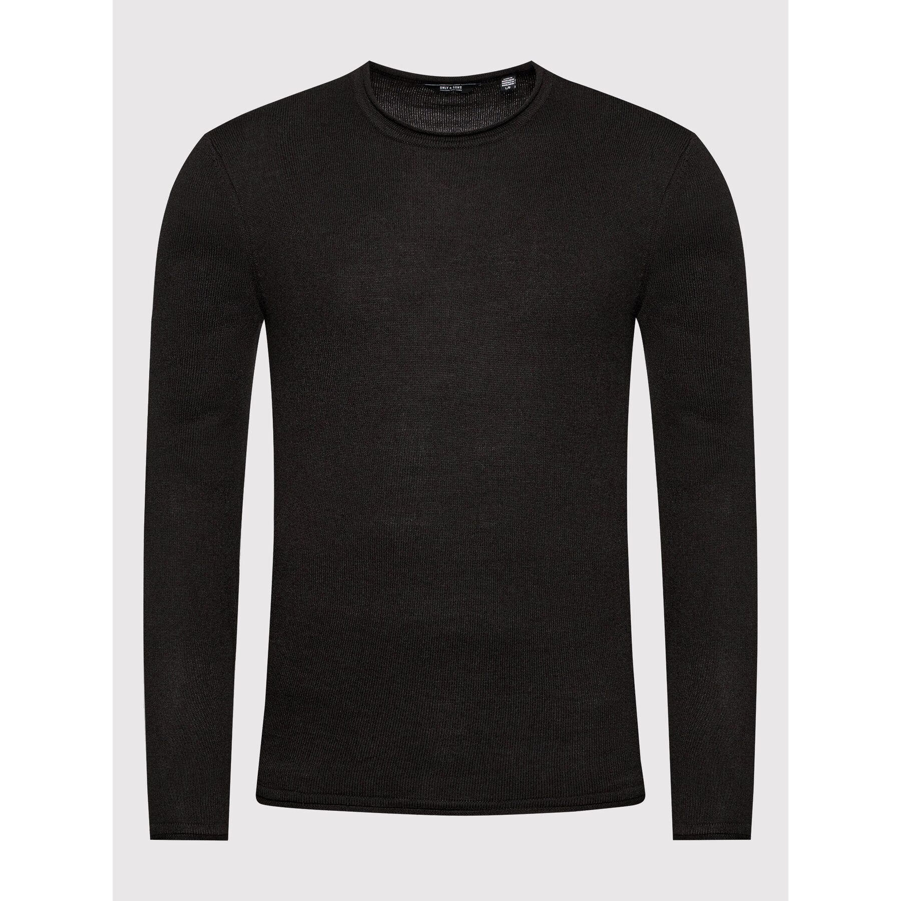 Only & Sons Пуловер Larson 22021662 Черен Regular Fit - Pepit.bg