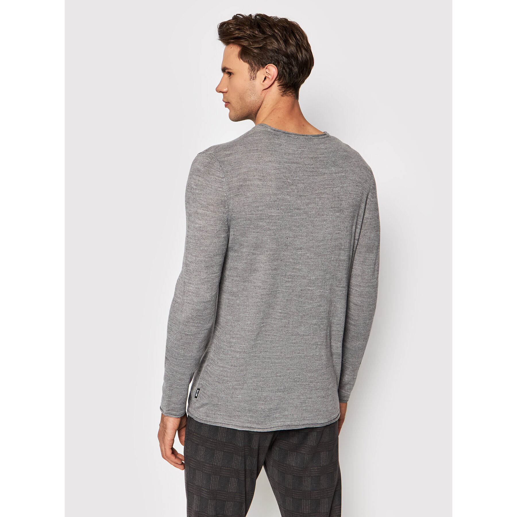 Only & Sons Пуловер Larson 22021662 Сив Regular Fit - Pepit.bg