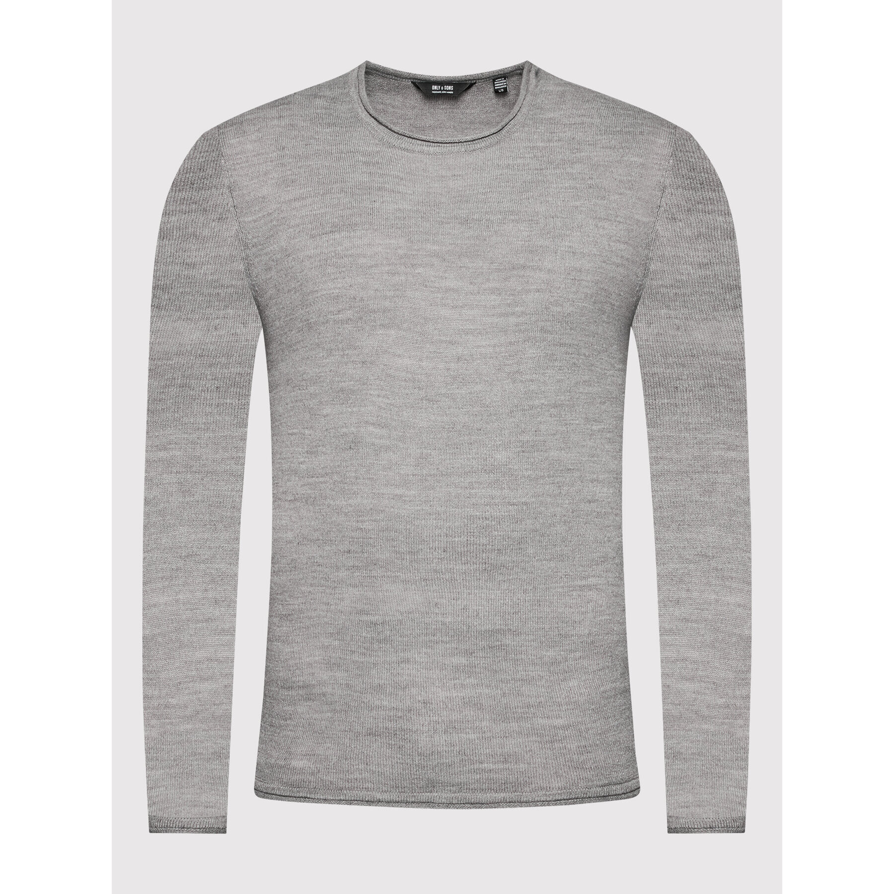 Only & Sons Пуловер Larson 22021662 Сив Regular Fit - Pepit.bg
