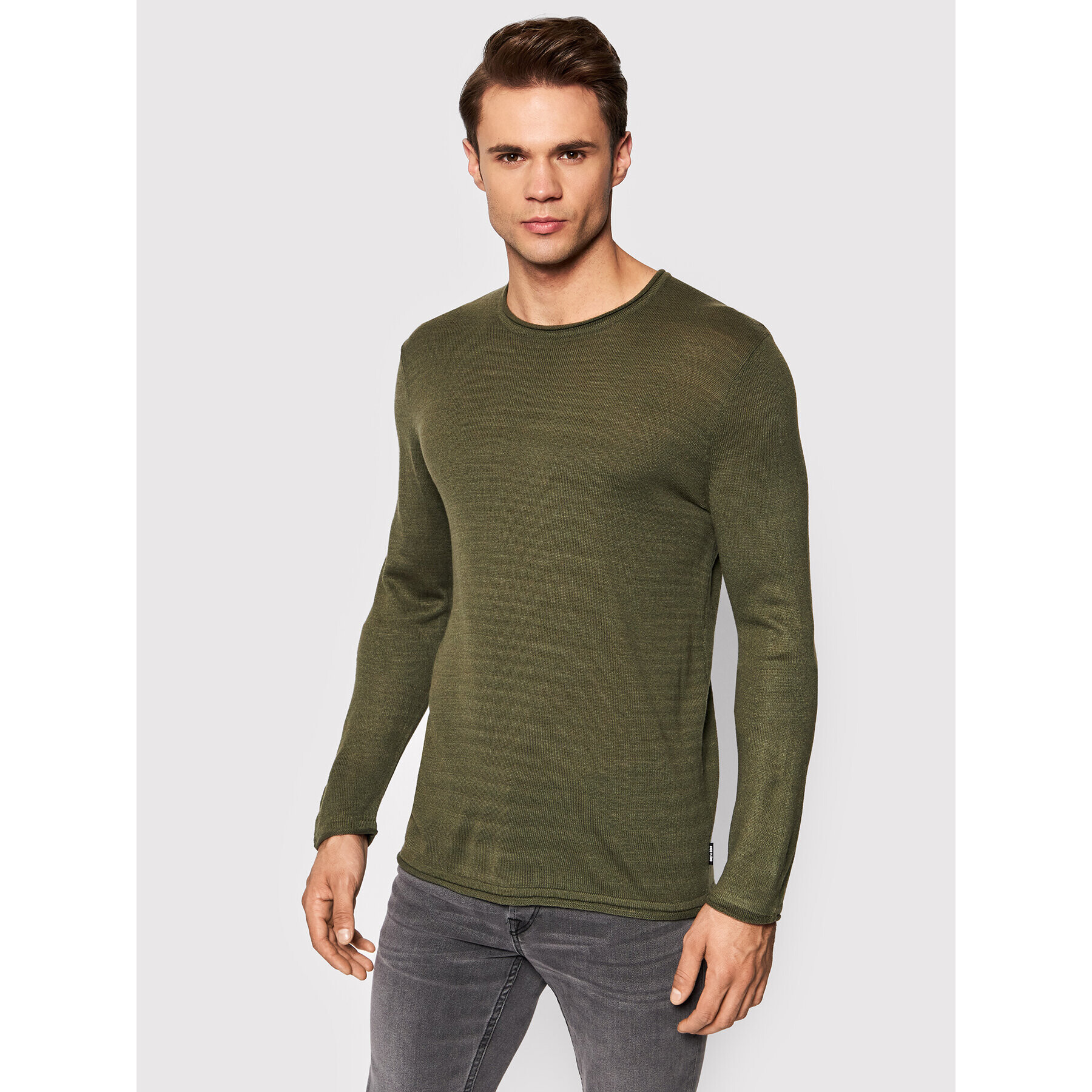 Only & Sons Пуловер Larson 22021662 Зелен Regular Fit - Pepit.bg