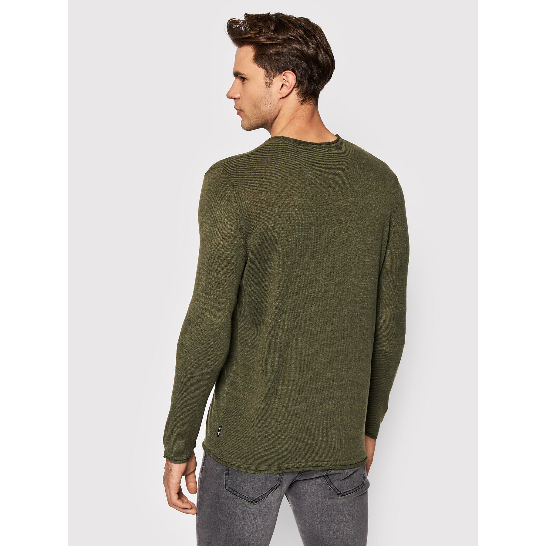 Only & Sons Пуловер Larson 22021662 Зелен Regular Fit - Pepit.bg