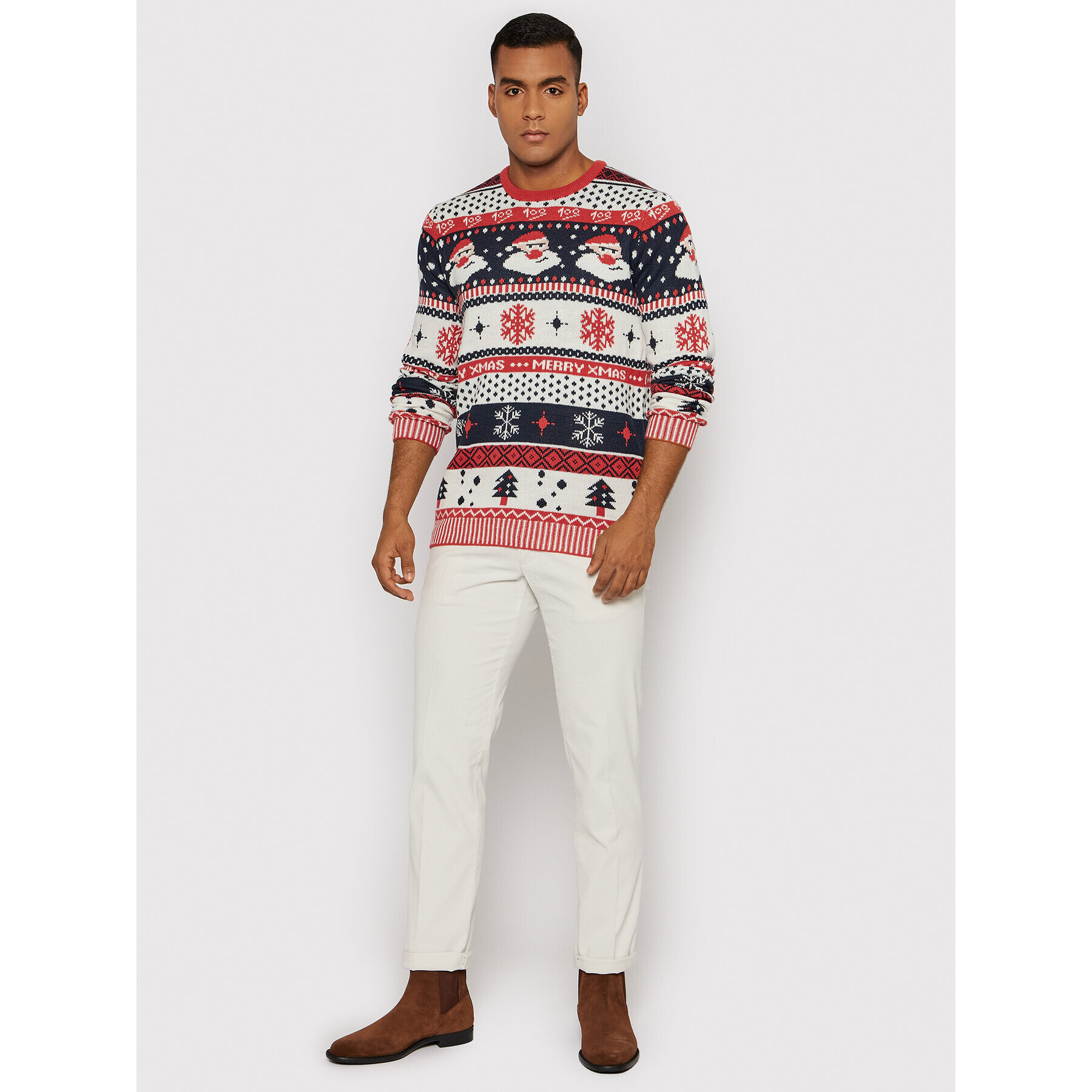 Only & Sons Пуловер XMas 22020940 Цветен Regular Fit - Pepit.bg