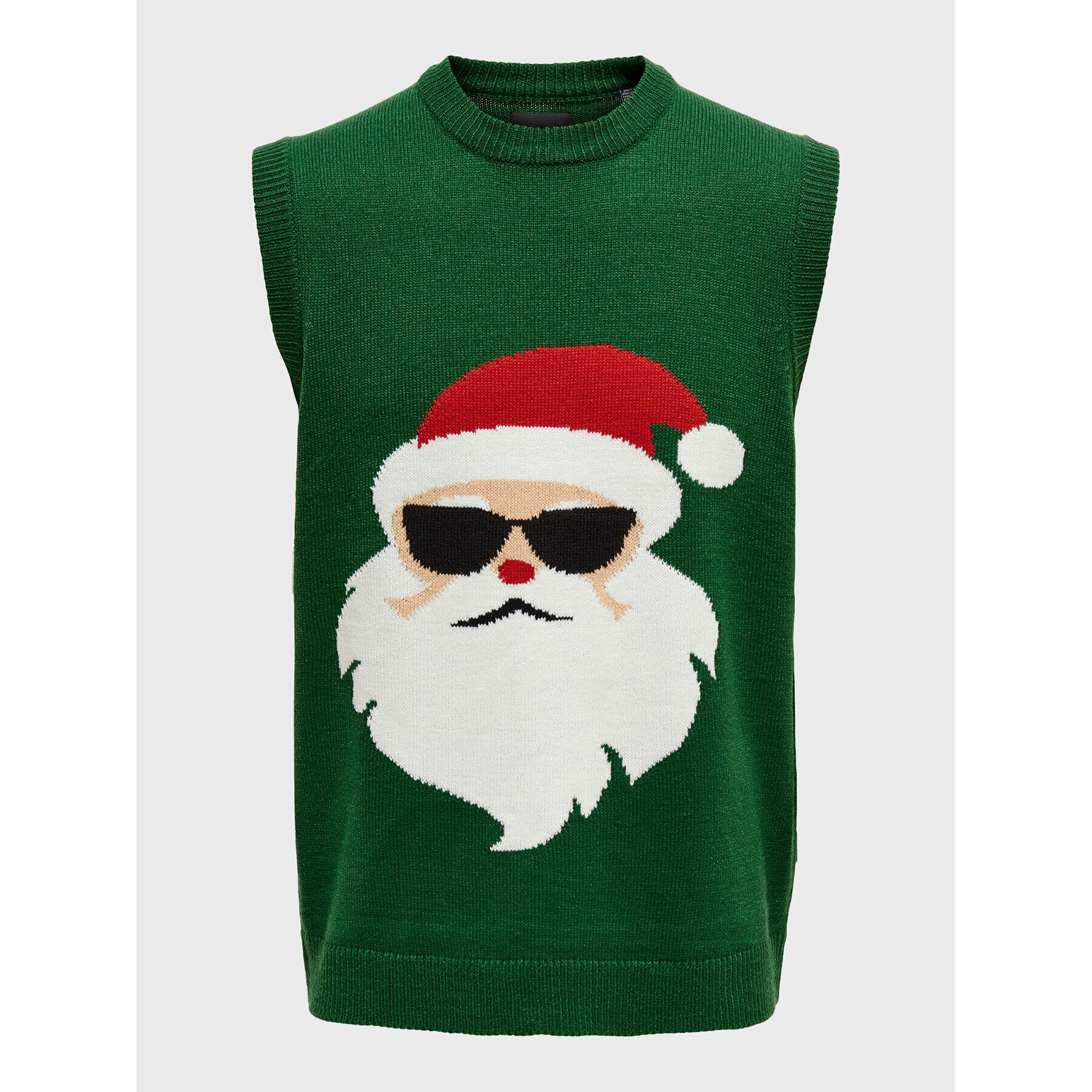 Only & Sons Пуловер Xmas 22023348 Зелен Regular Fit - Pepit.bg