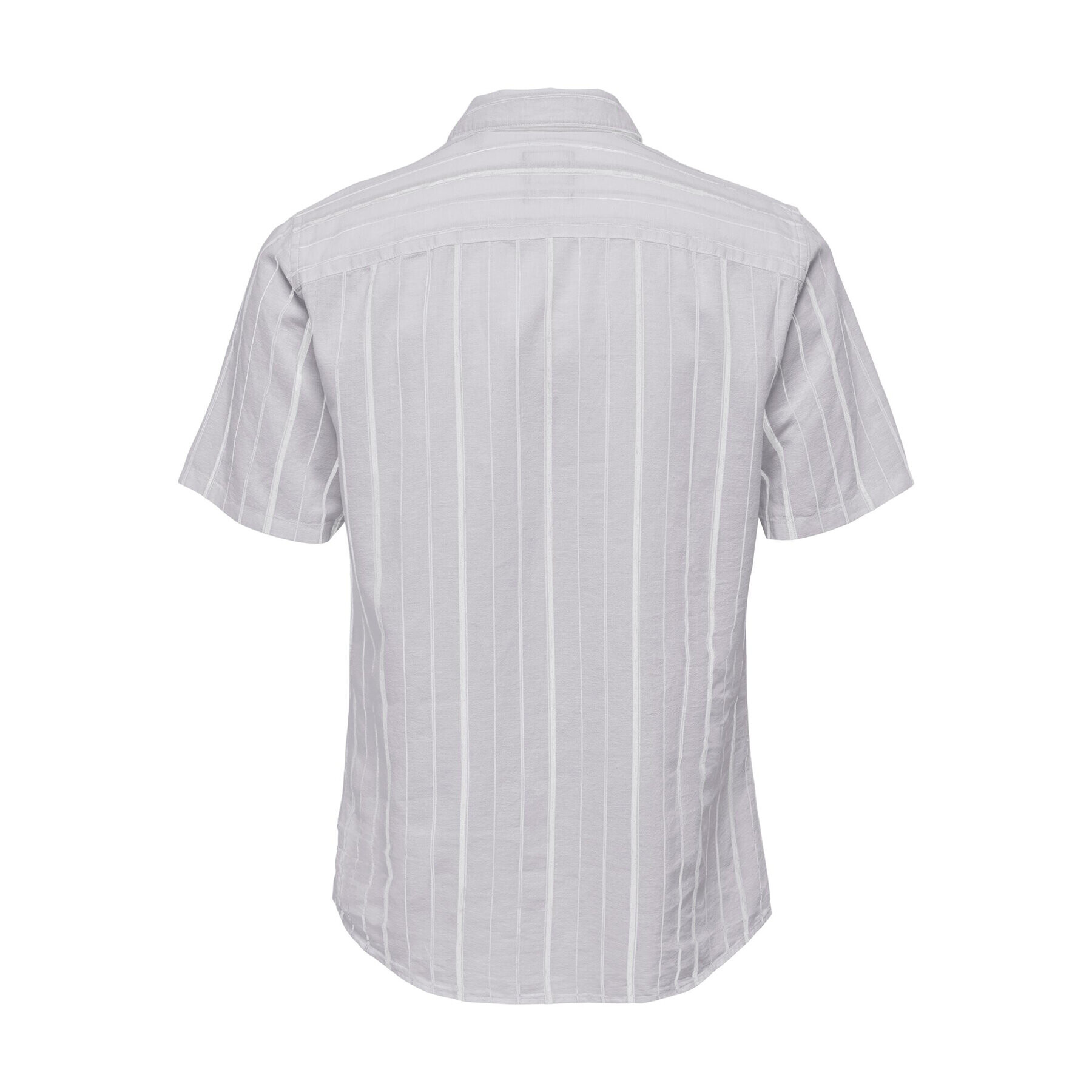 Only & Sons Риза 22025117 Виолетов Slim Fit - Pepit.bg