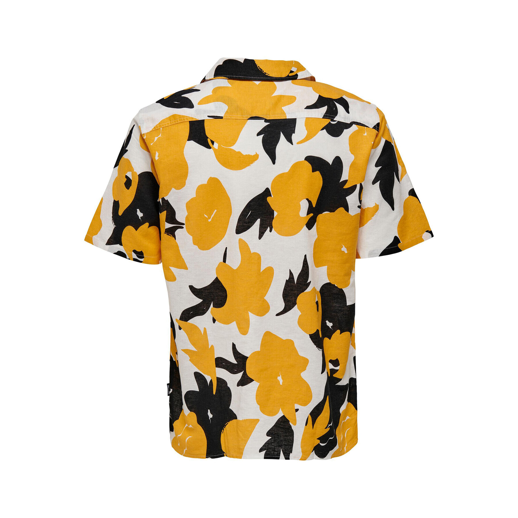 Only & Sons Риза 22025125 Оранжев Regular Fit - Pepit.bg