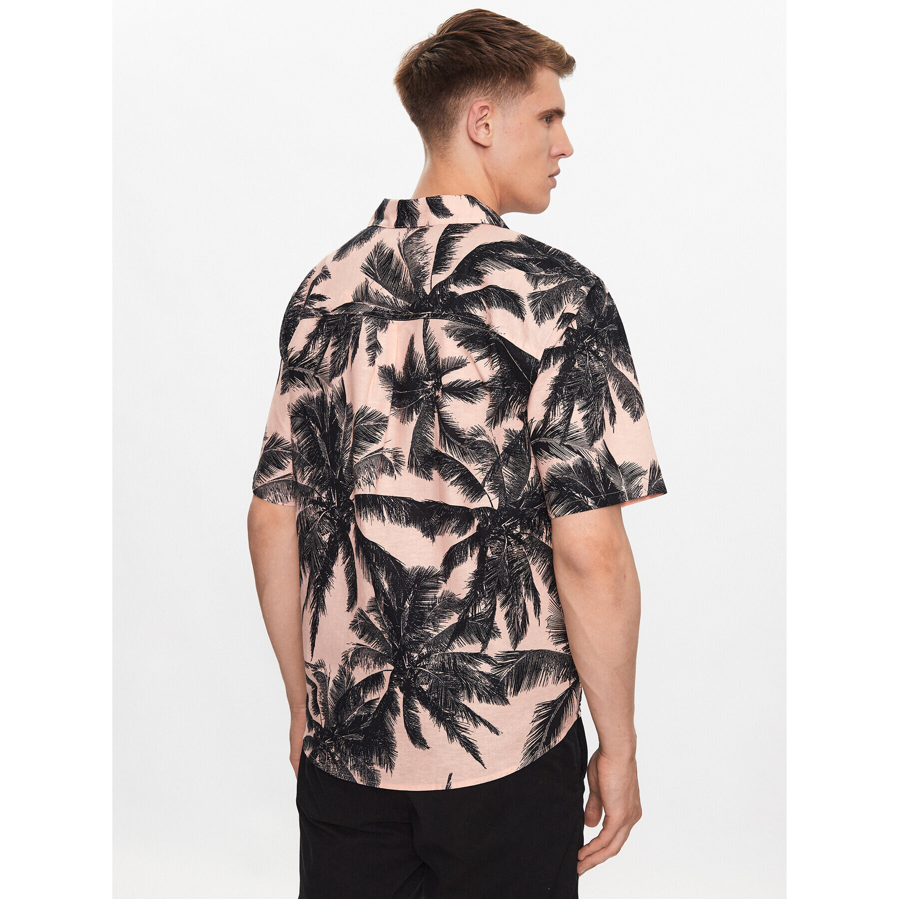 Only & Sons Риза 22025639 Розов Relaxed Fit - Pepit.bg