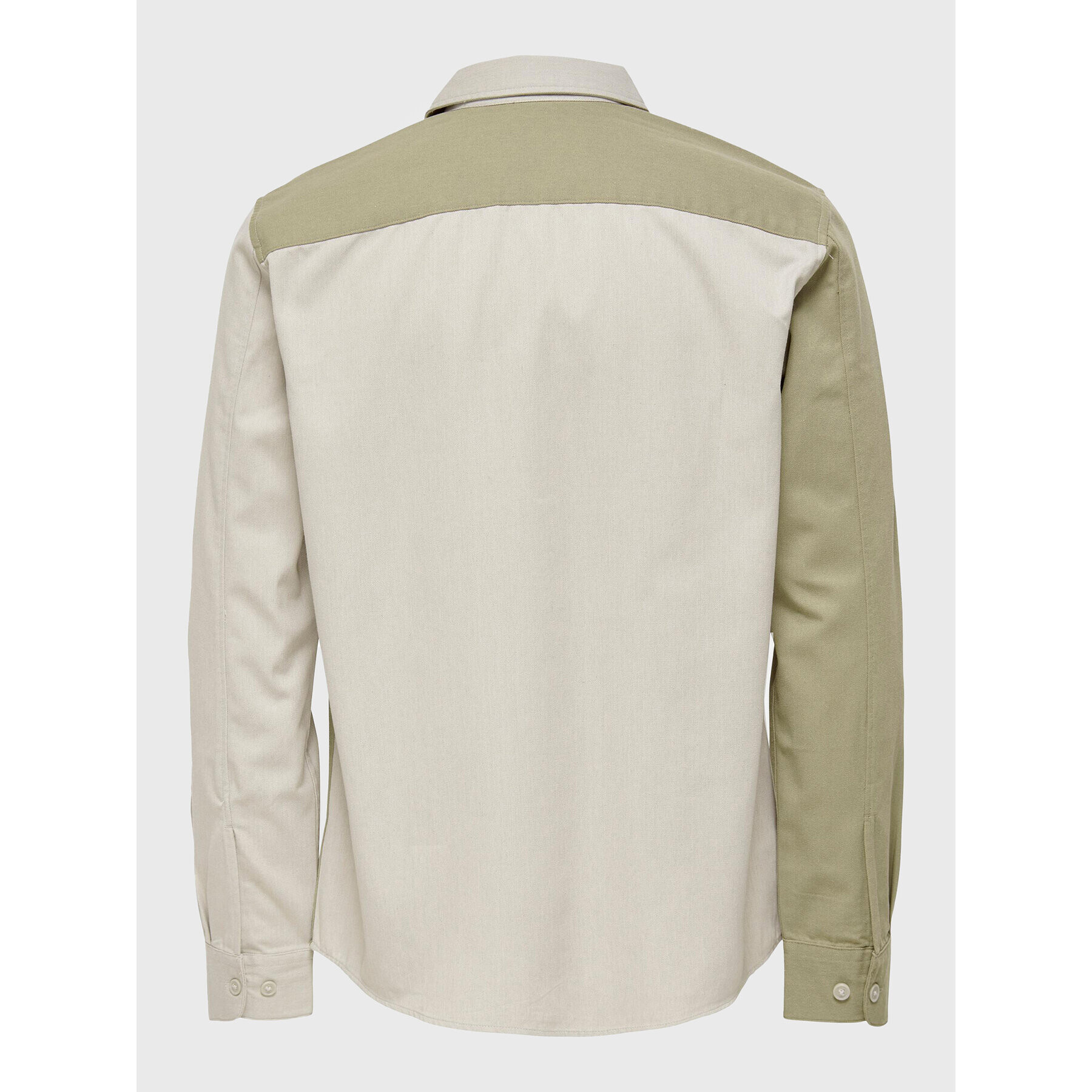 Only & Sons Риза Aim 22023557 Бежов Regular Fit - Pepit.bg