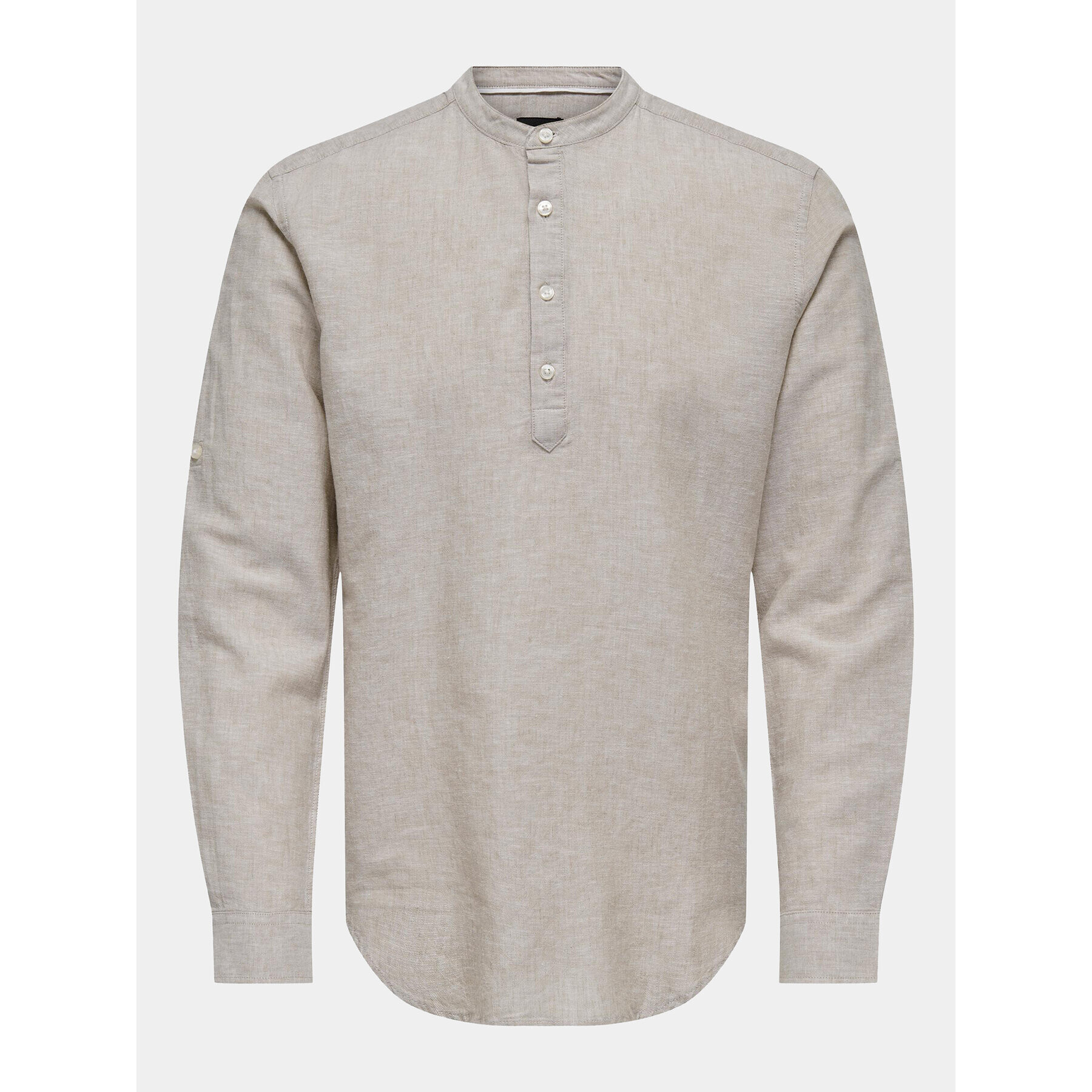 Only & Sons Риза Caiden 22009883 Бежов Regular Fit - Pepit.bg