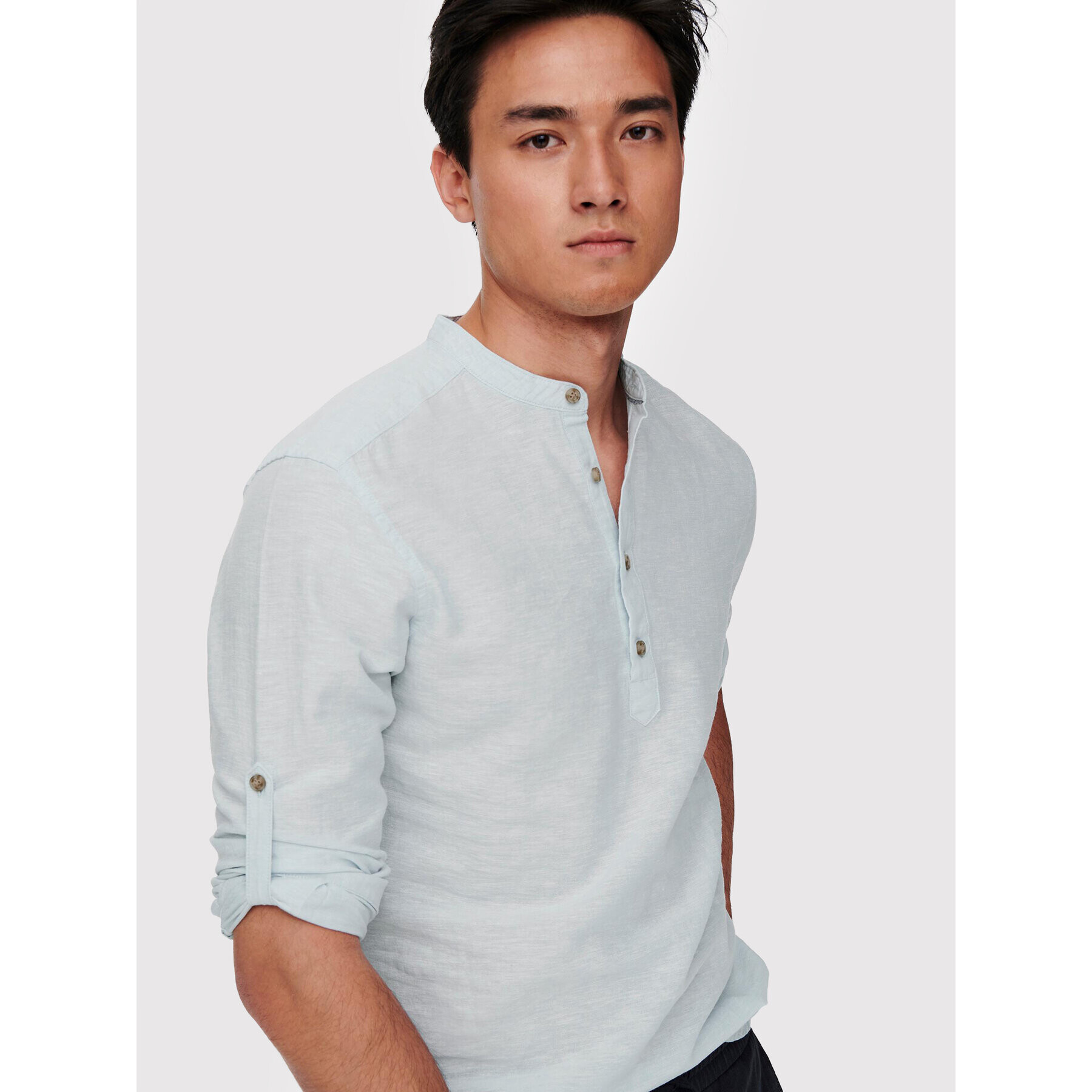 Only & Sons Риза Caiden 22009883 Син Regular Fit - Pepit.bg