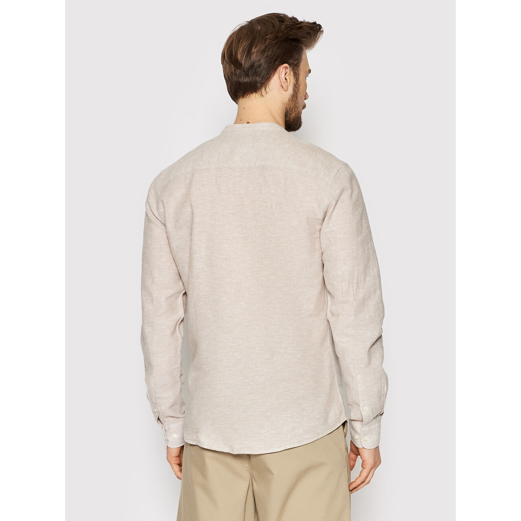Only & Sons Риза Caiden 22019173 Бежов Regular Fit - Pepit.bg