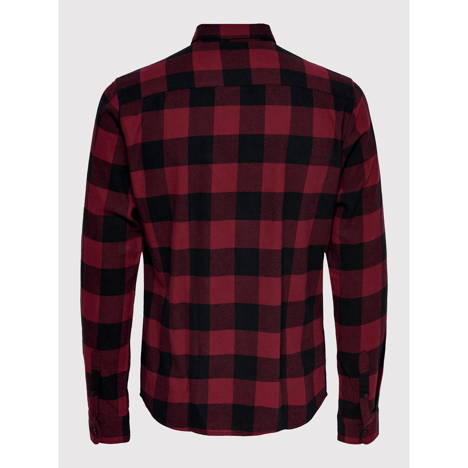 Only & Sons Риза Gudmund 22007112 Бордо Slim Fit - Pepit.bg