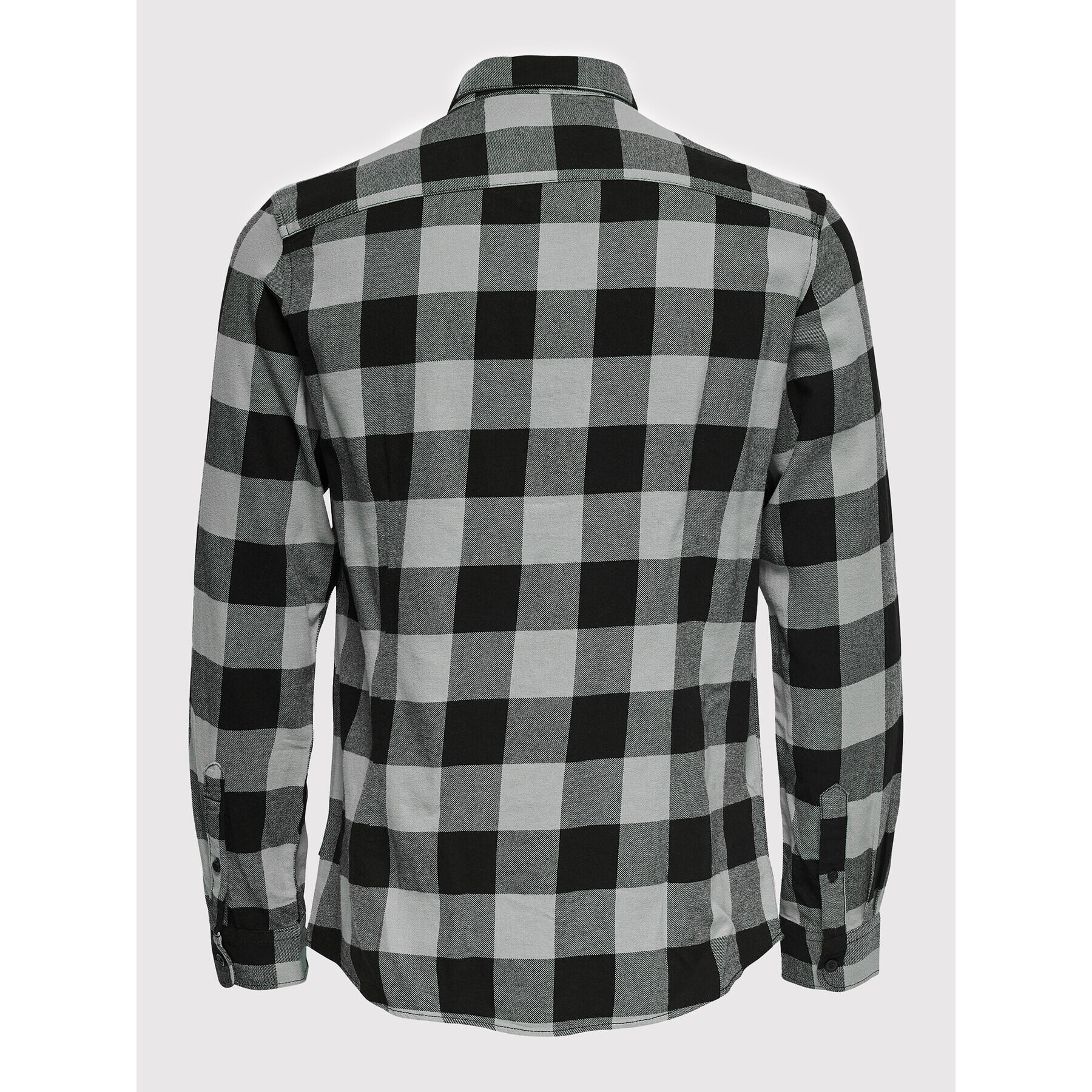 Only & Sons Риза Gudmund 22007112 Сив Slim Fit - Pepit.bg