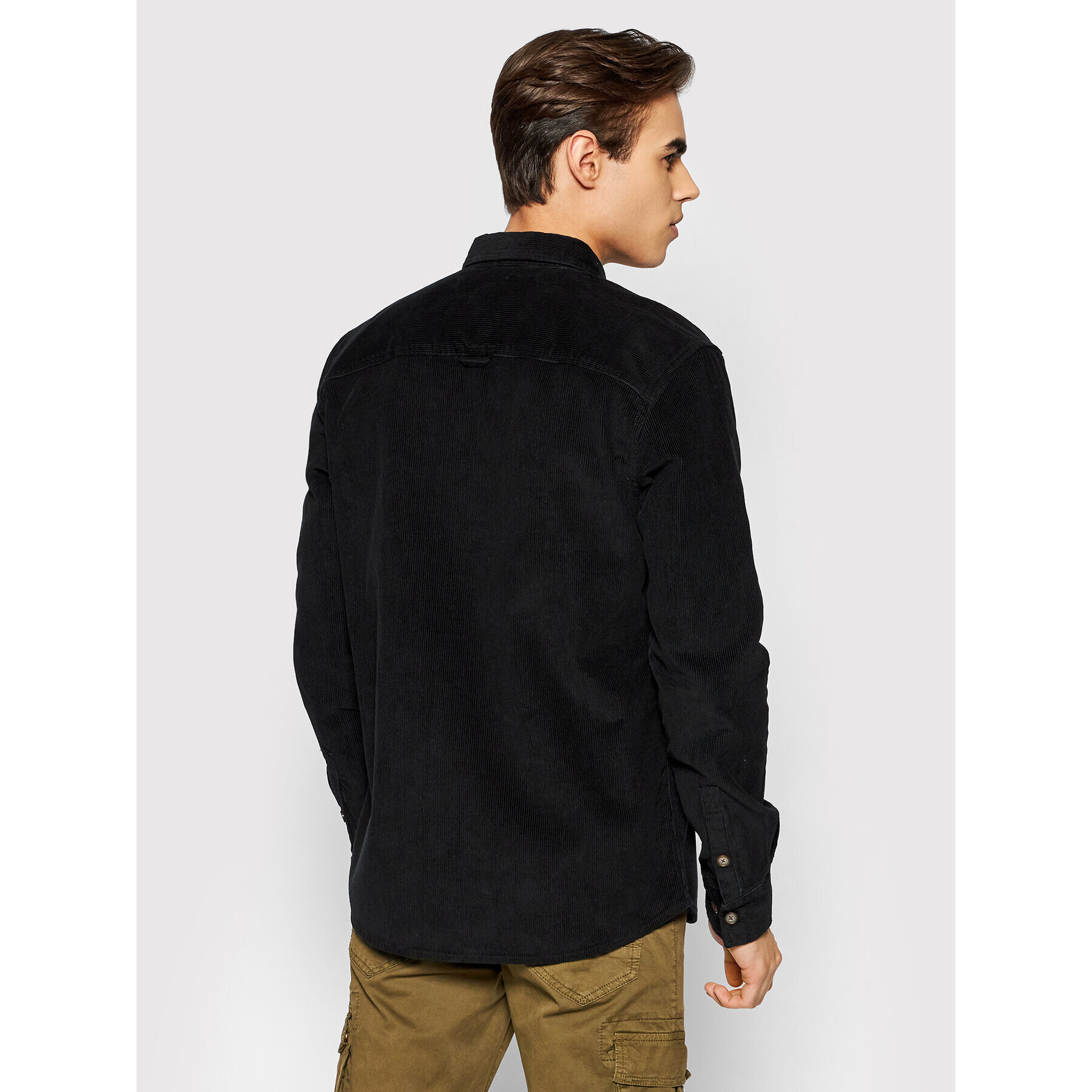 Only & Sons Риза Marek 22020596 Черен Regular Fit - Pepit.bg
