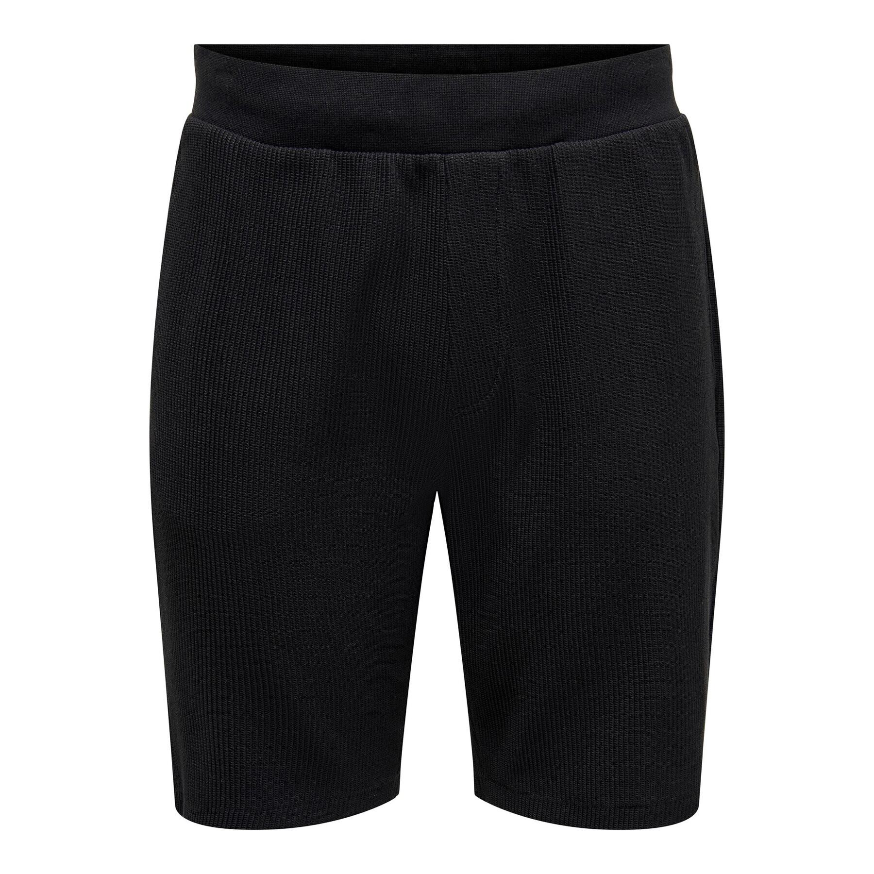 Only & Sons Шорти от плат 22019428 Черен Regular Fit - Pepit.bg