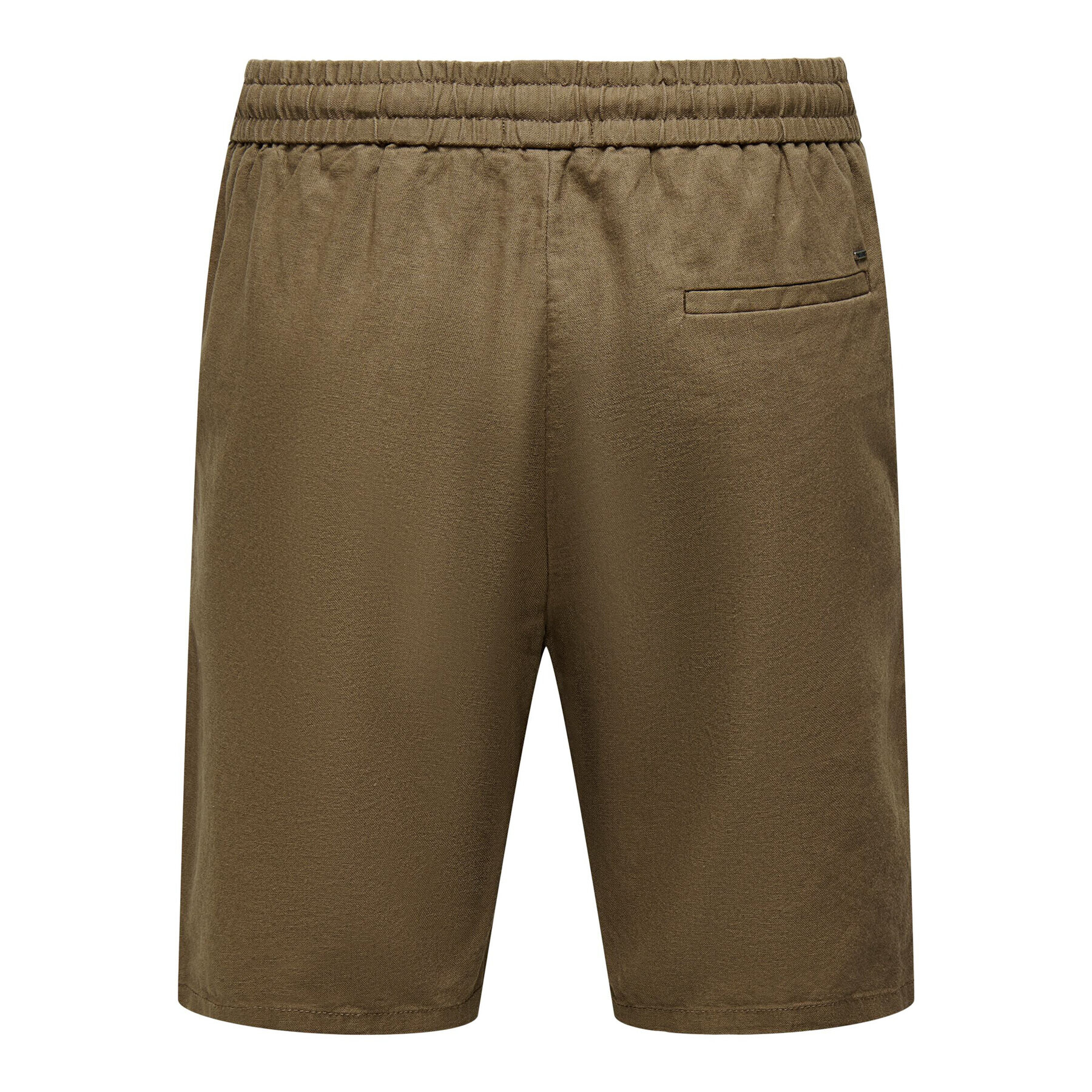 Only & Sons Шорти от плат 22024967 Кафяв Loose Fit - Pepit.bg
