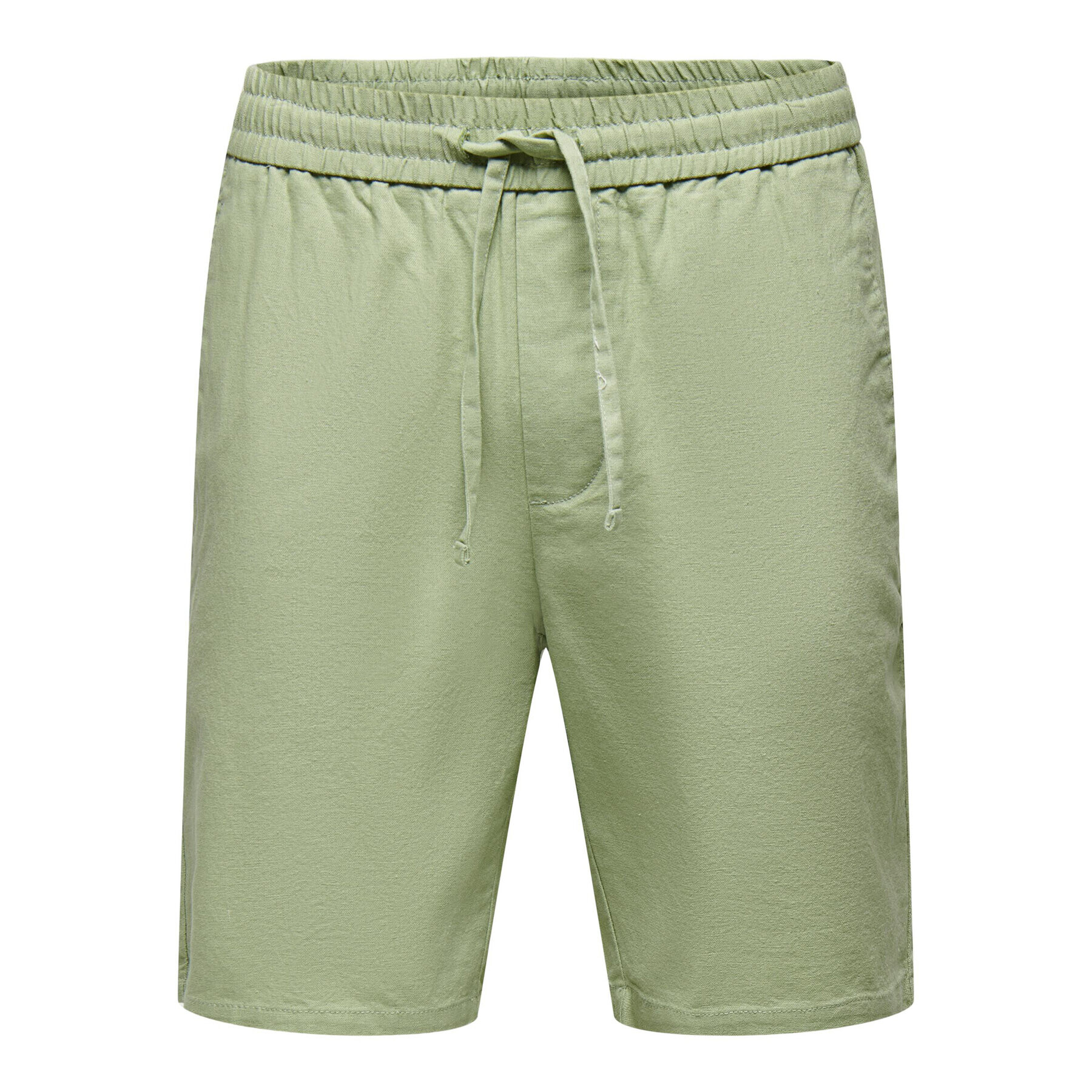 Only & Sons Шорти от плат 22024967 Зелен Loose Fit - Pepit.bg