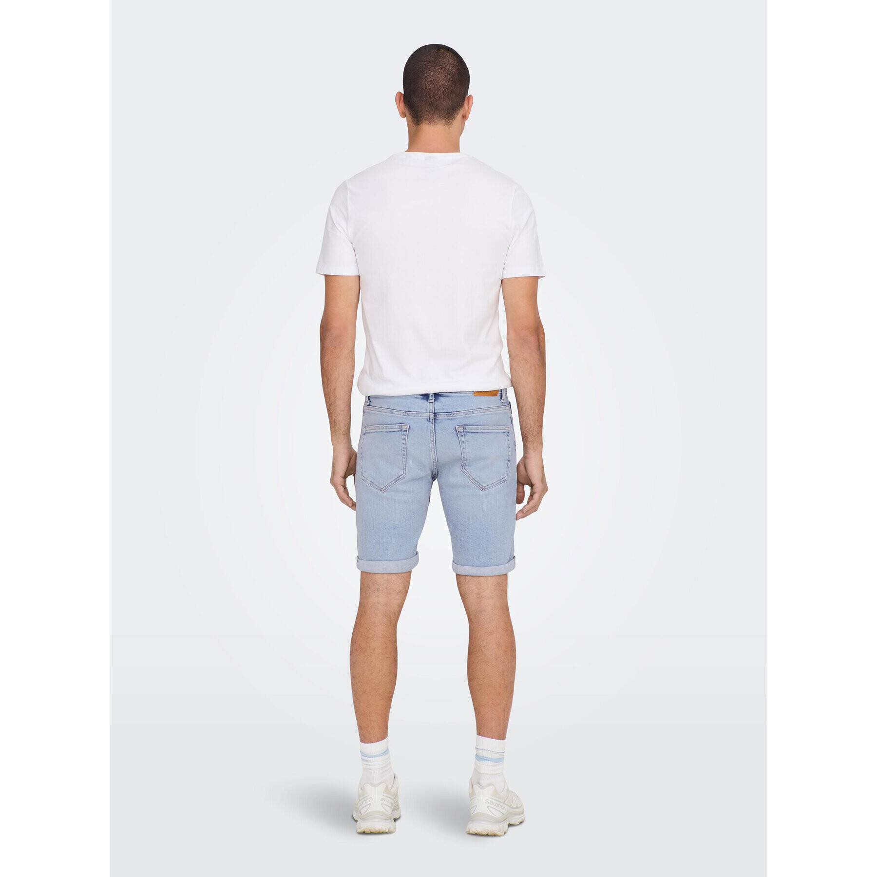 Only & Sons Дънкови шорти 22025189 Син Regular Fit - Pepit.bg