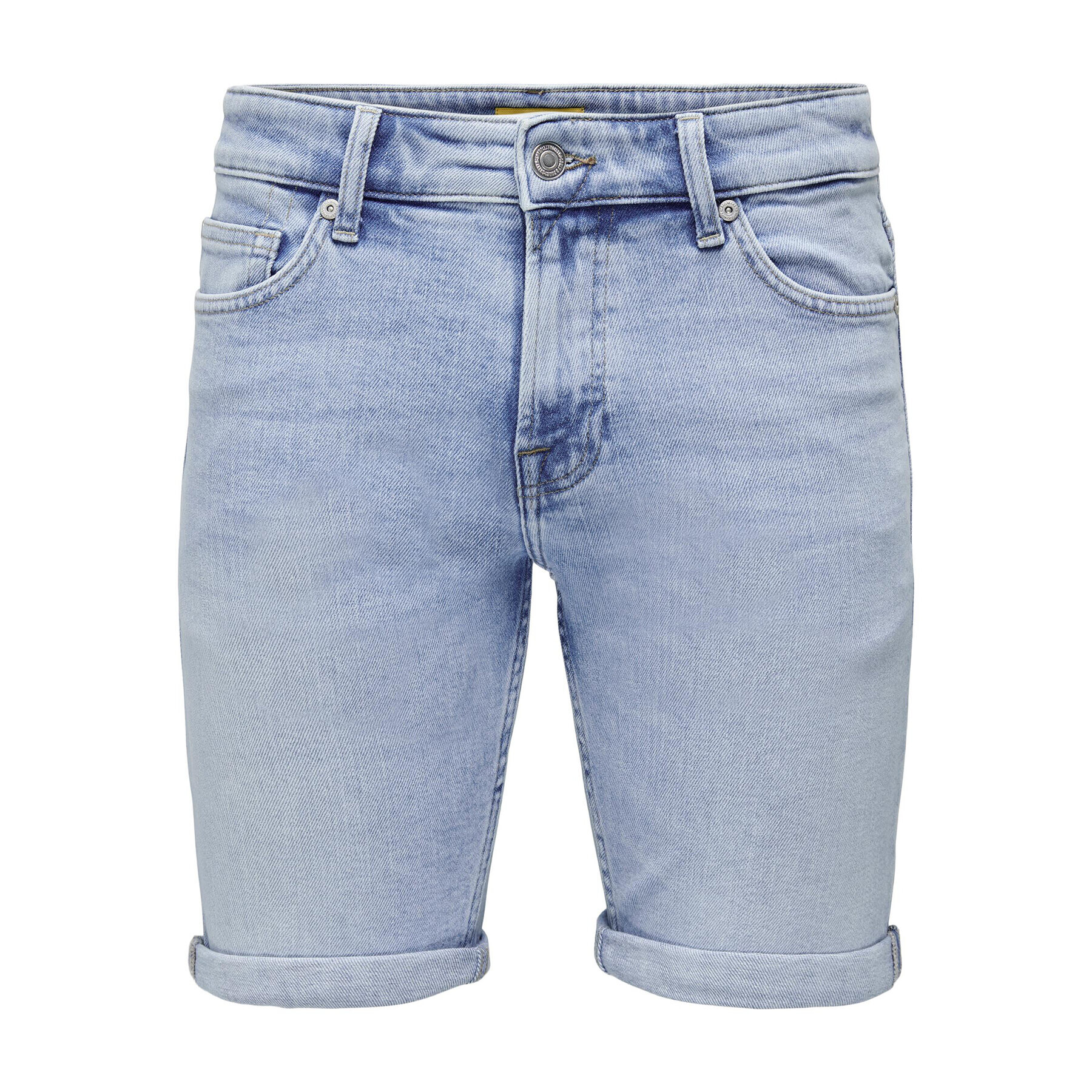 Only & Sons Дънкови шорти 22025189 Син Regular Fit - Pepit.bg