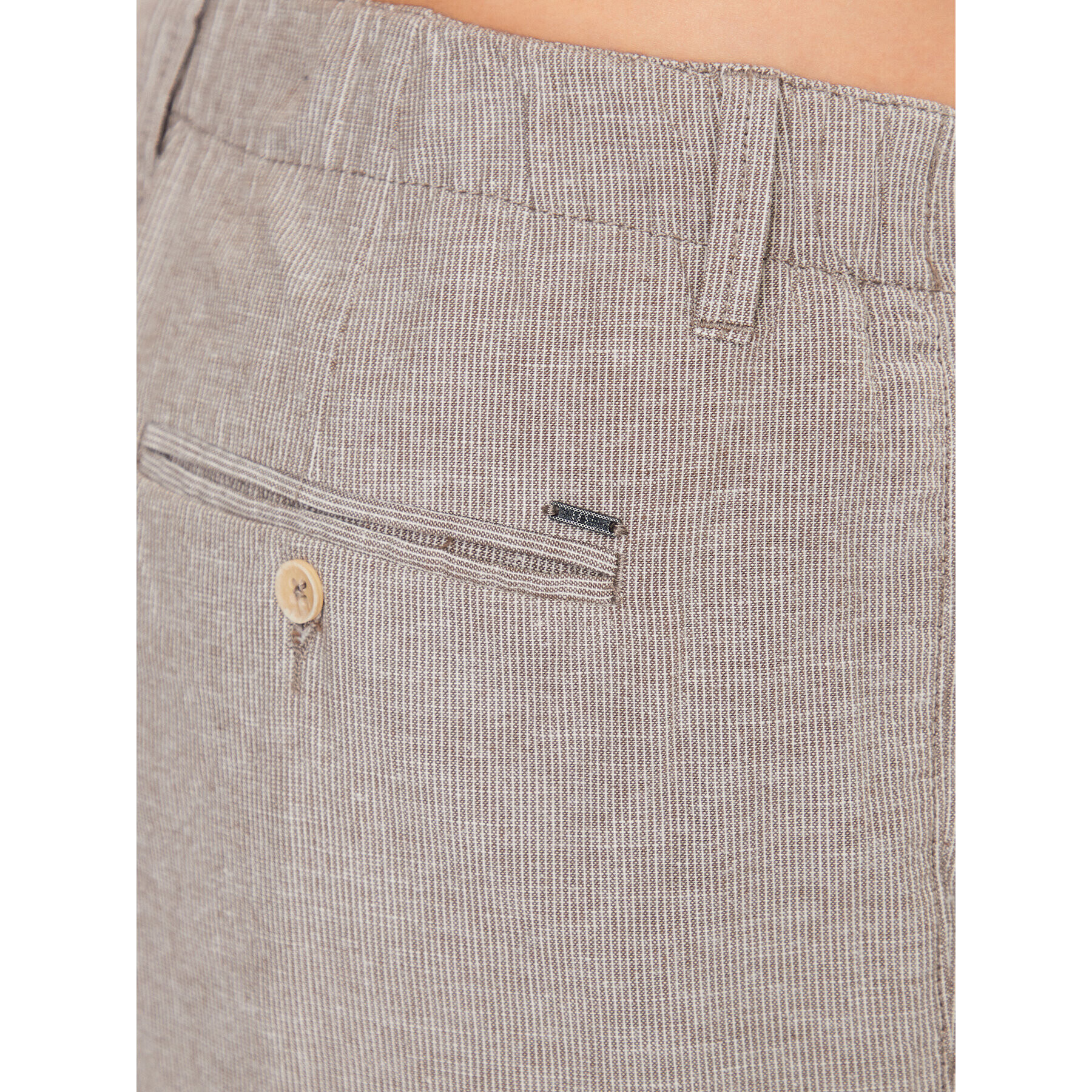 Only & Sons Шорти от плат 22025777 Кафяв Regular Fit - Pepit.bg