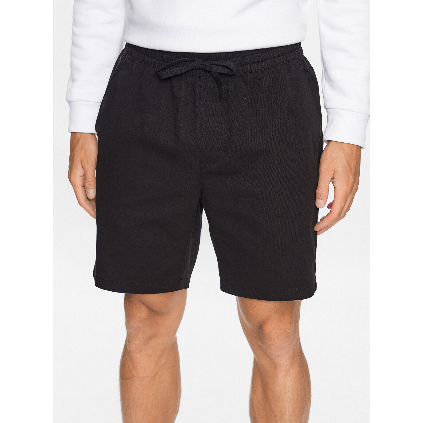 Only & Sons Шорти от плат 22025790 Черен Regular Fit - Pepit.bg