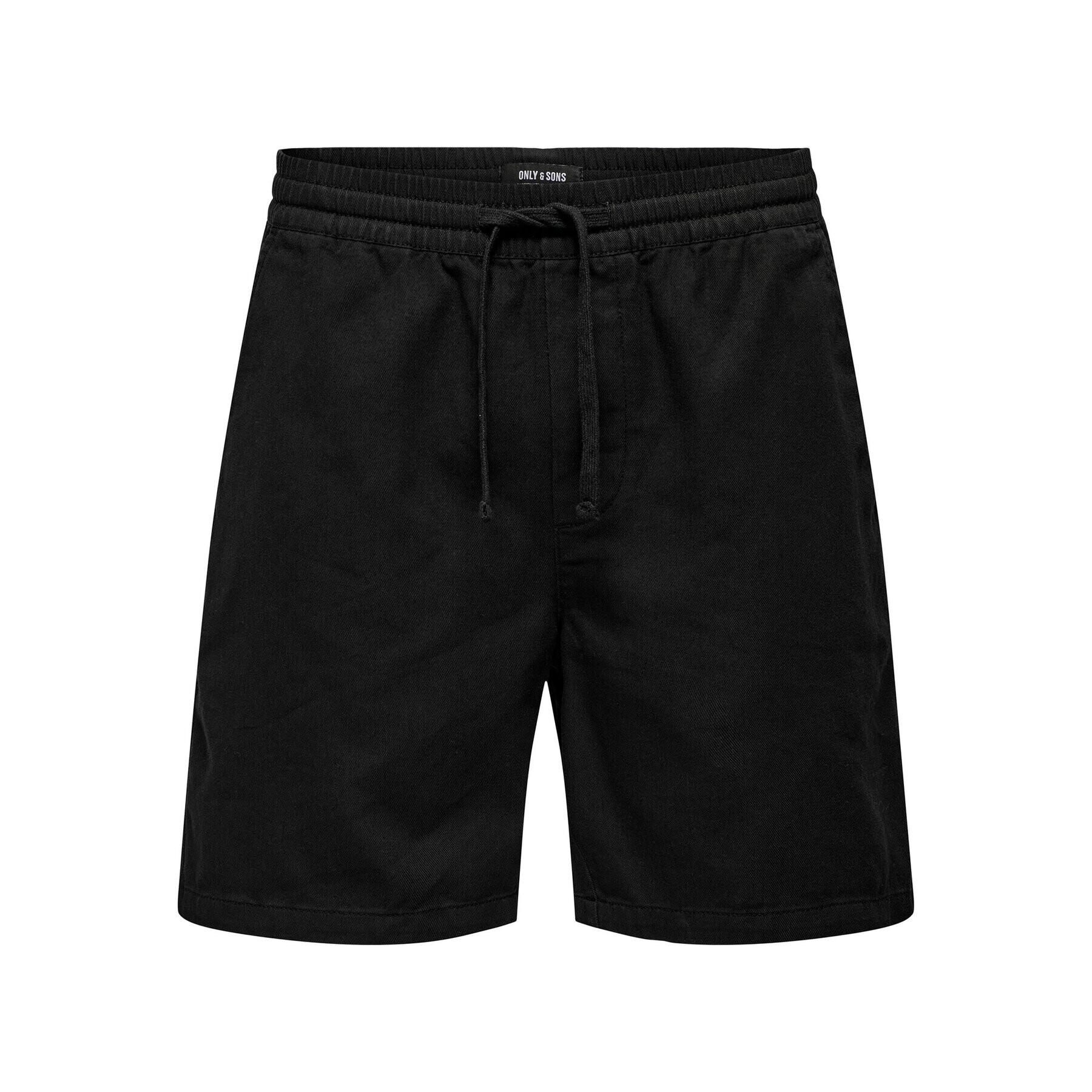 Only & Sons Шорти от плат 22025790 Черен Regular Fit - Pepit.bg