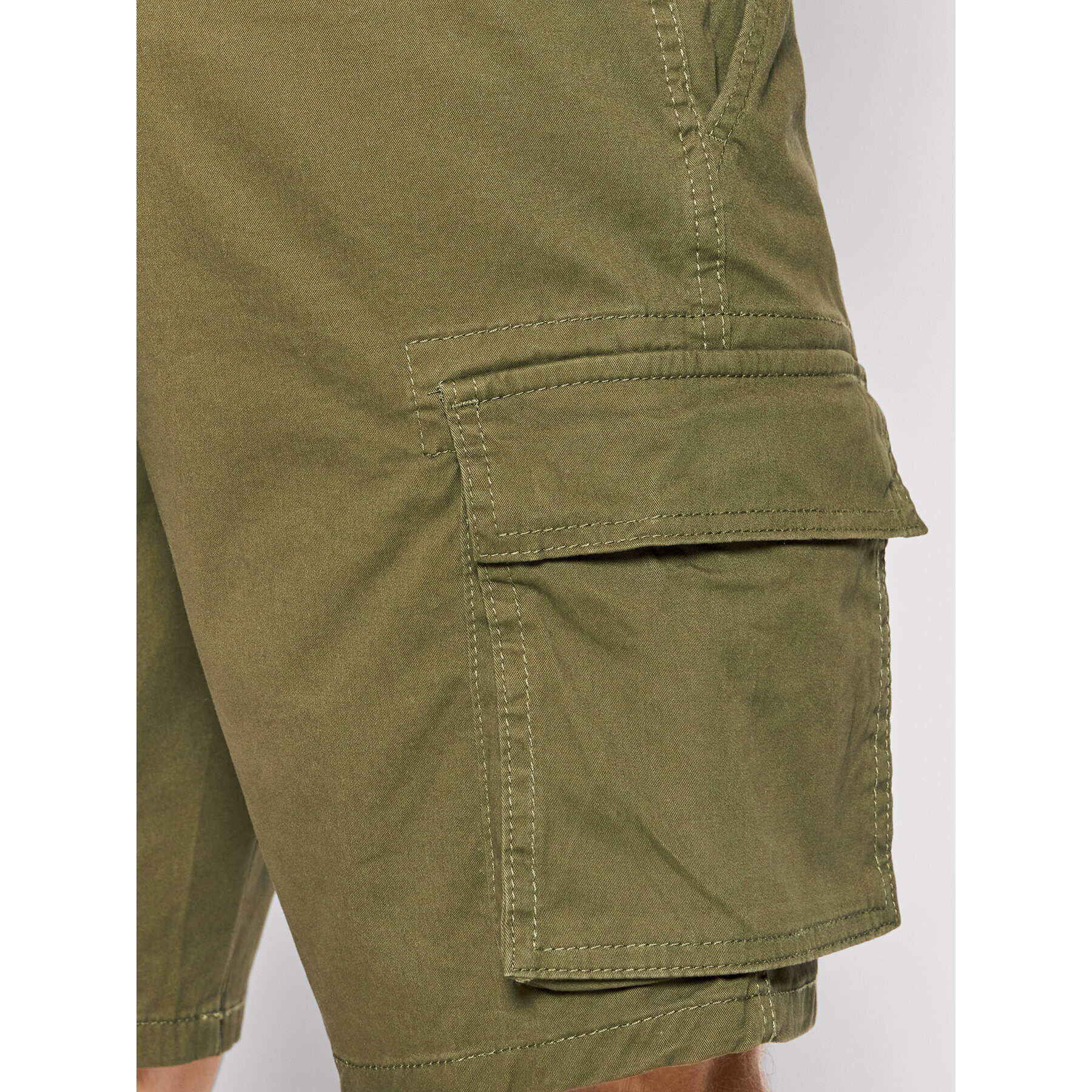 Only & Sons Шорти от плат Cam 22016689 Зелен Regular Fit - Pepit.bg