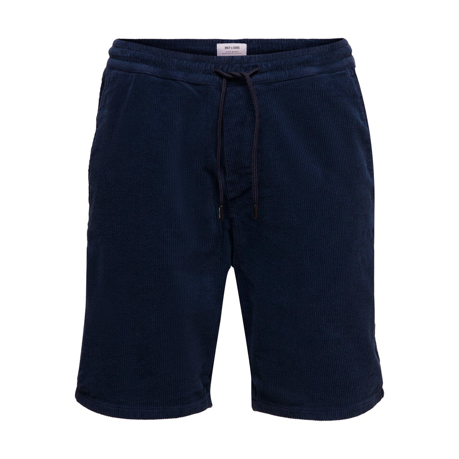 Only & Sons Шорти от плат Linus 22019120 Тъмносин Regular Fit - Pepit.bg