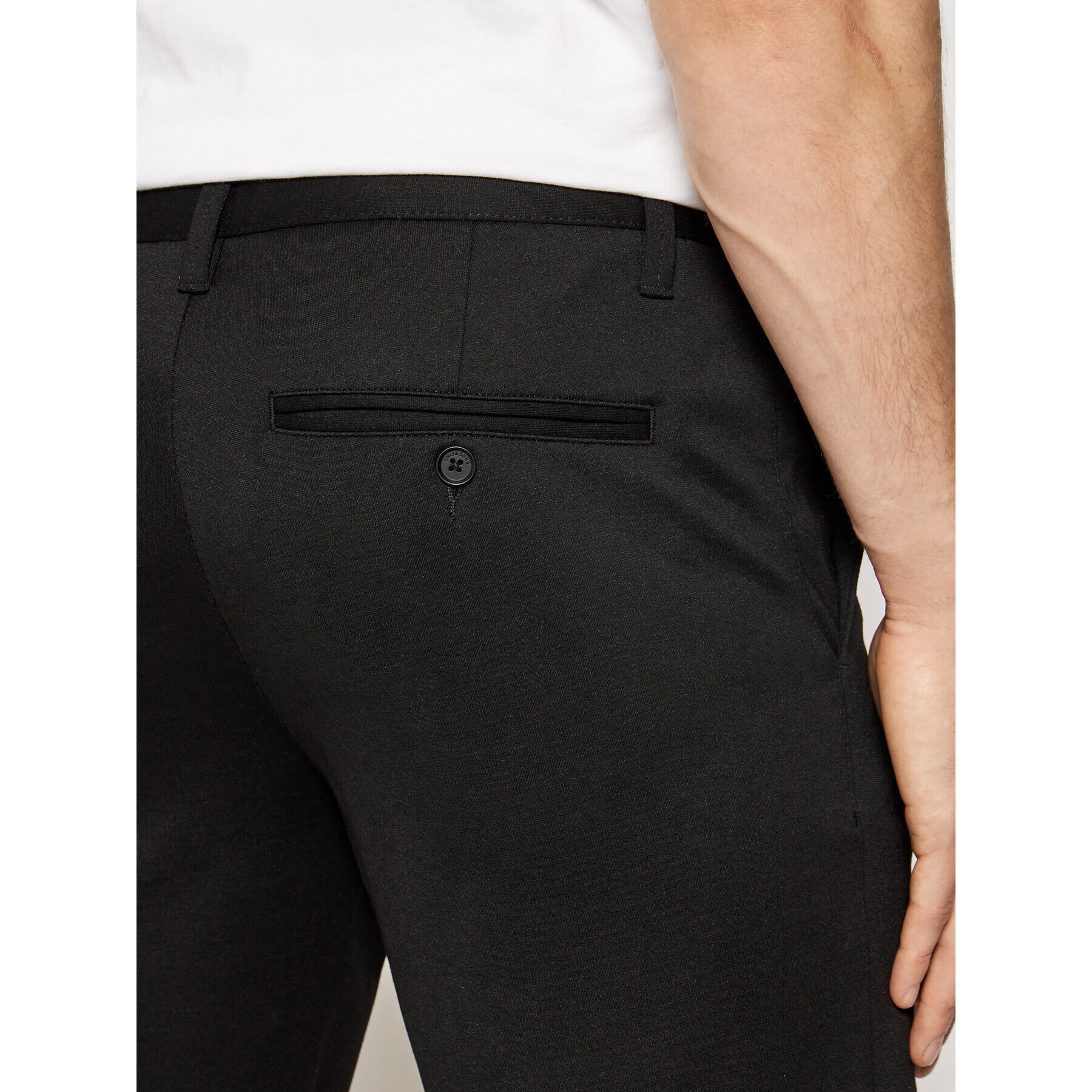 Only & Sons Шорти от плат Mark 22018667 Черен Regular Fit - Pepit.bg