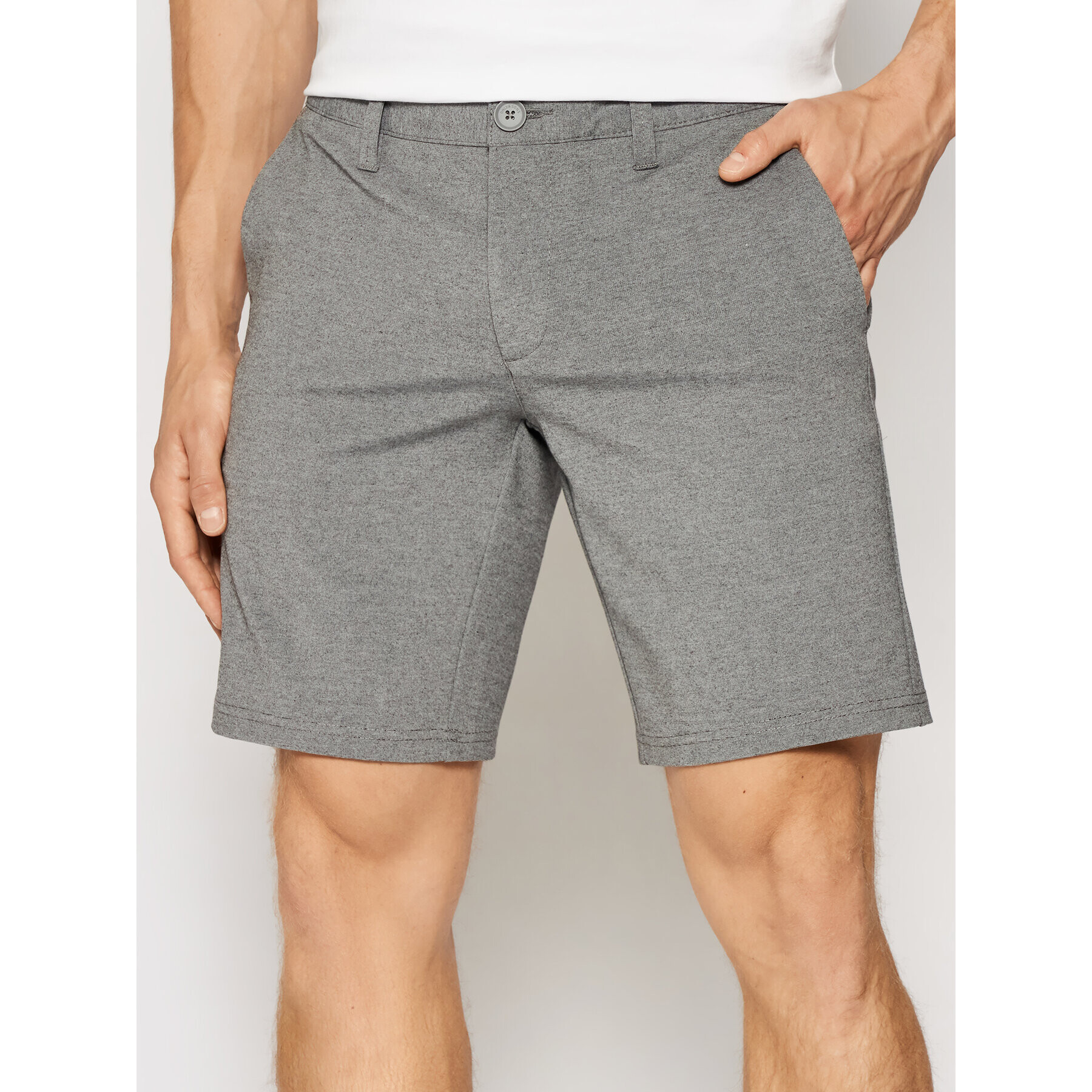 Only & Sons Шорти от плат Mark 22018667 Сив Regular Fit - Pepit.bg