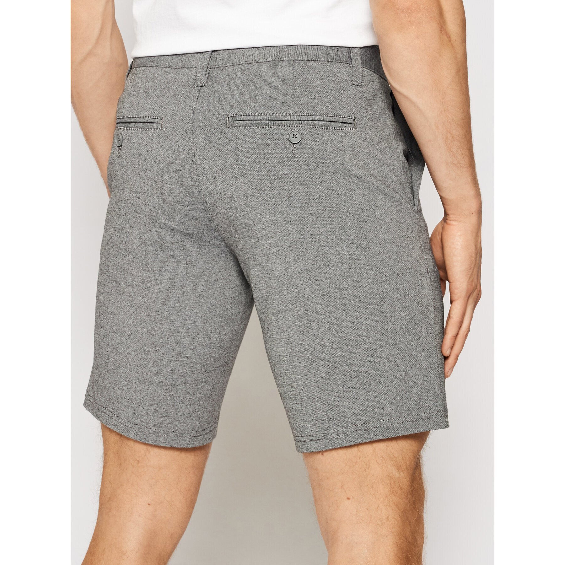Only & Sons Шорти от плат Mark 22018667 Сив Regular Fit - Pepit.bg