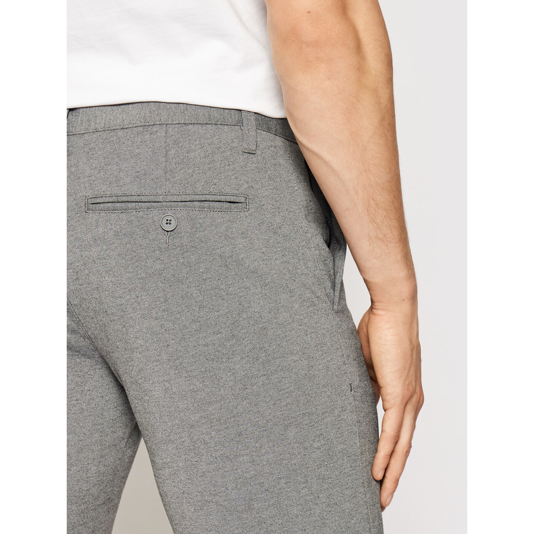Only & Sons Шорти от плат Mark 22018667 Сив Regular Fit - Pepit.bg