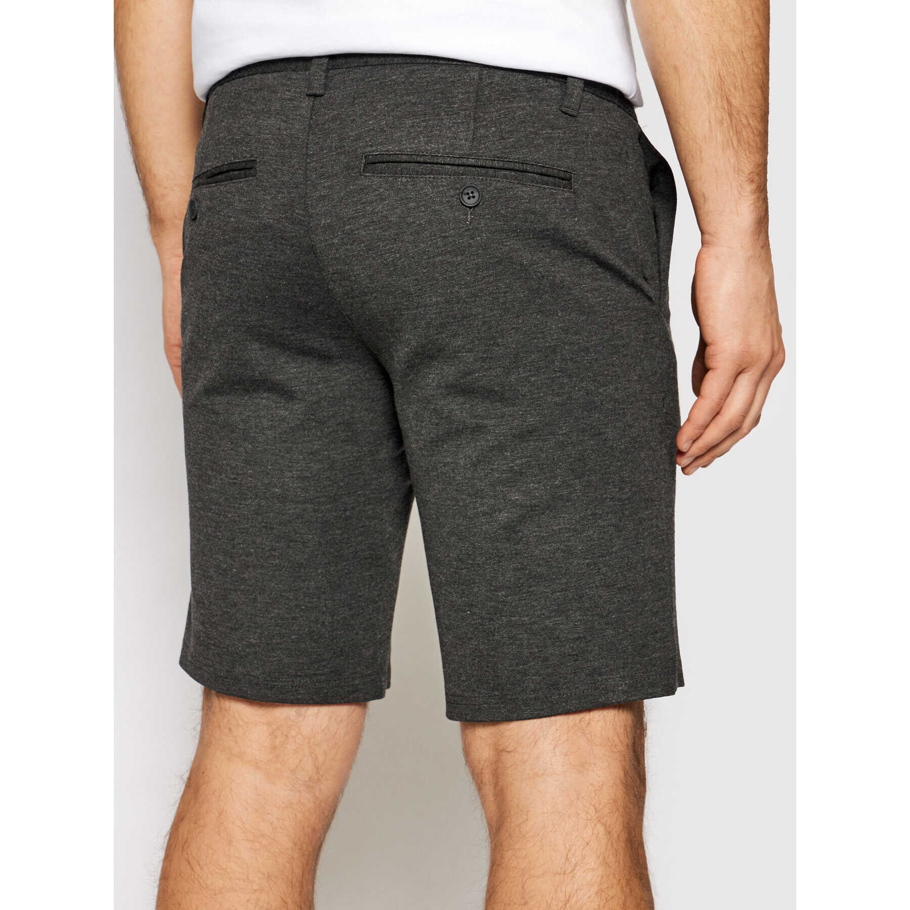 Only & Sons Шорти от плат Mark 22018667 Сив Regular Fit - Pepit.bg