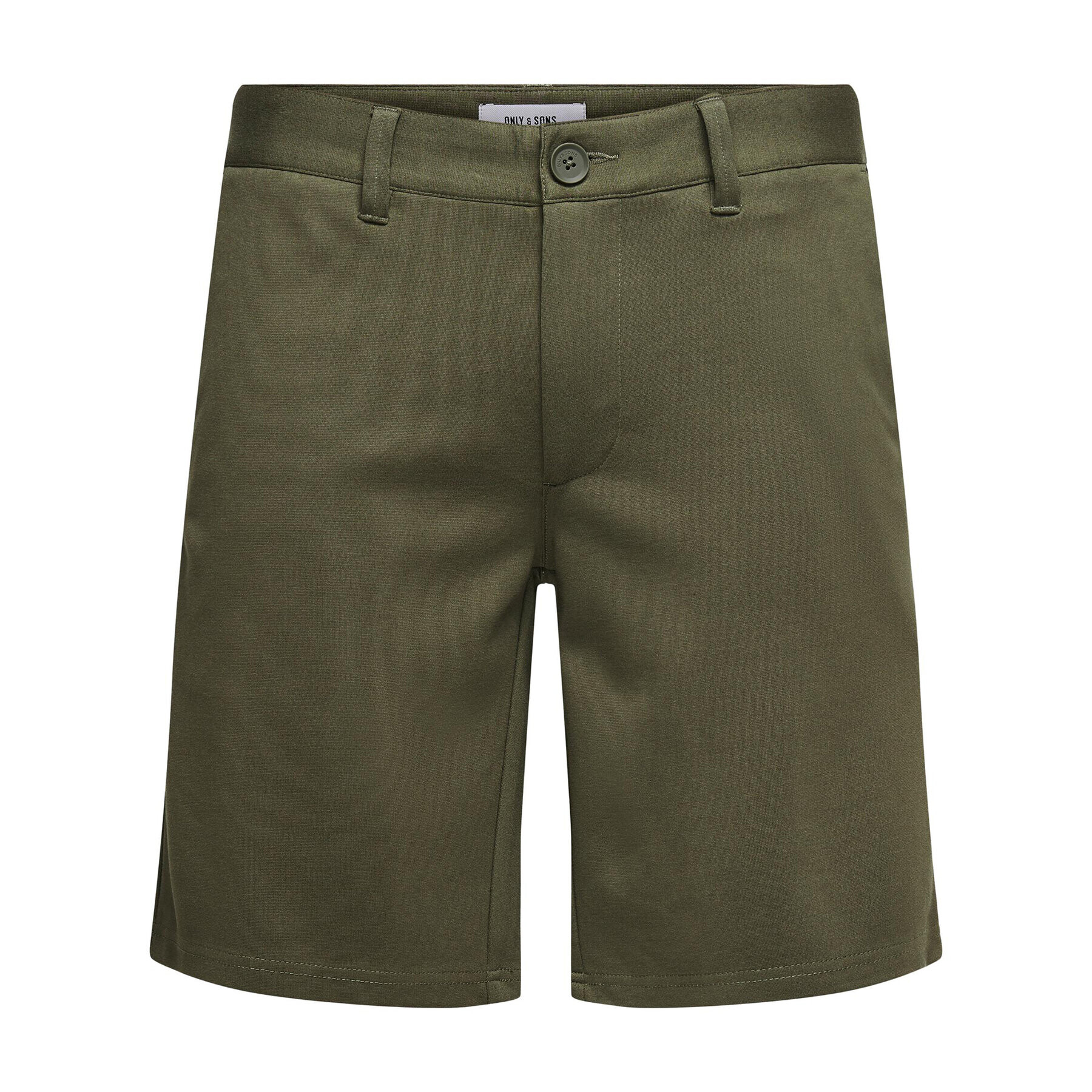 Only & Sons Шорти от плат Mark 22018667 Зелен Regular Fit - Pepit.bg