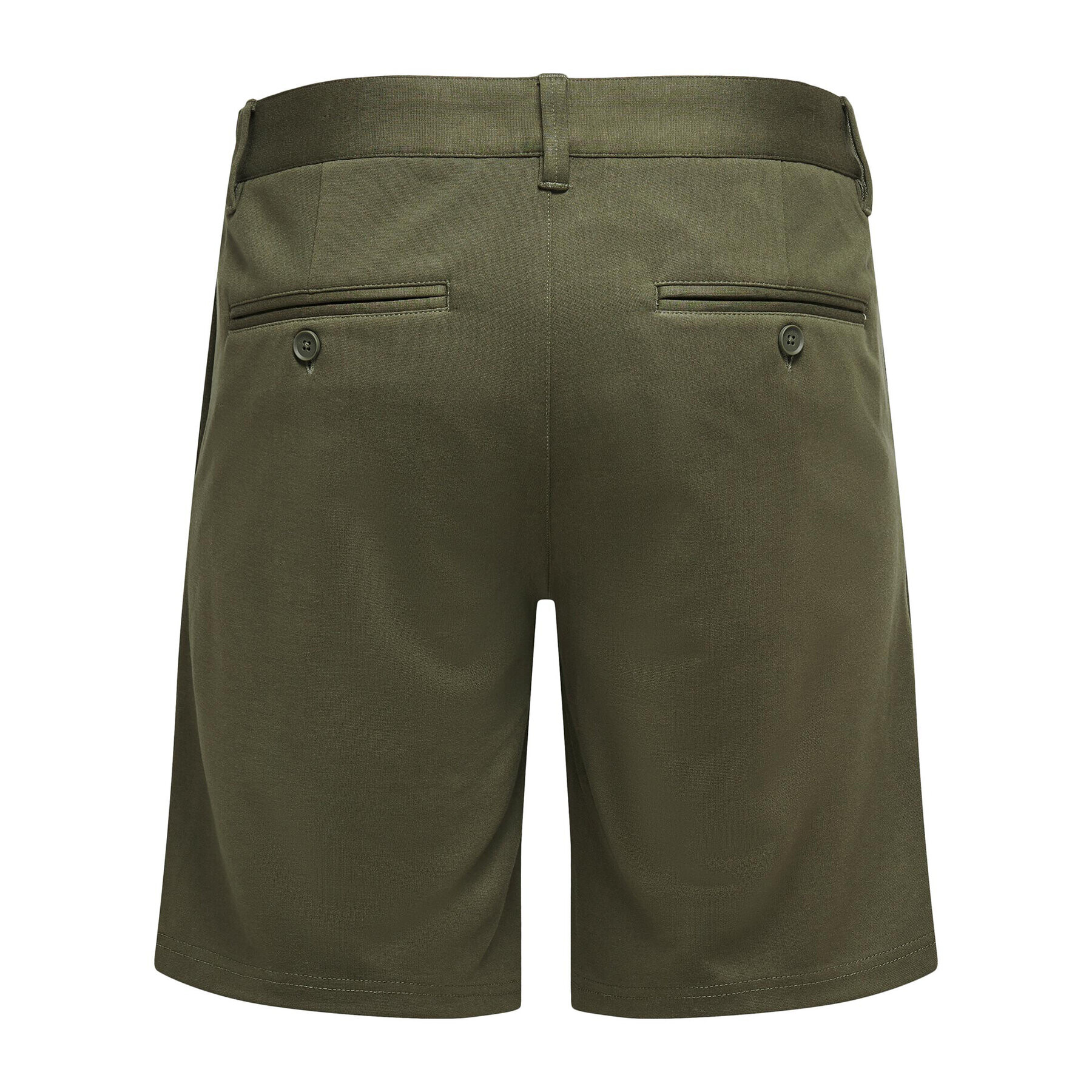 Only & Sons Шорти от плат Mark 22018667 Зелен Regular Fit - Pepit.bg