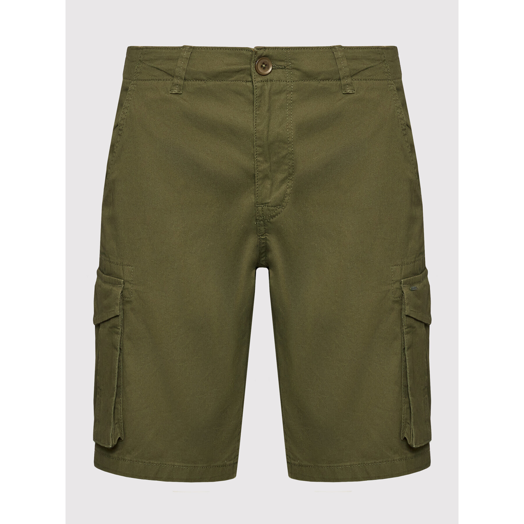 Only & Sons Шорти от плат Mike 22021459 Зелен Regular Fit - Pepit.bg