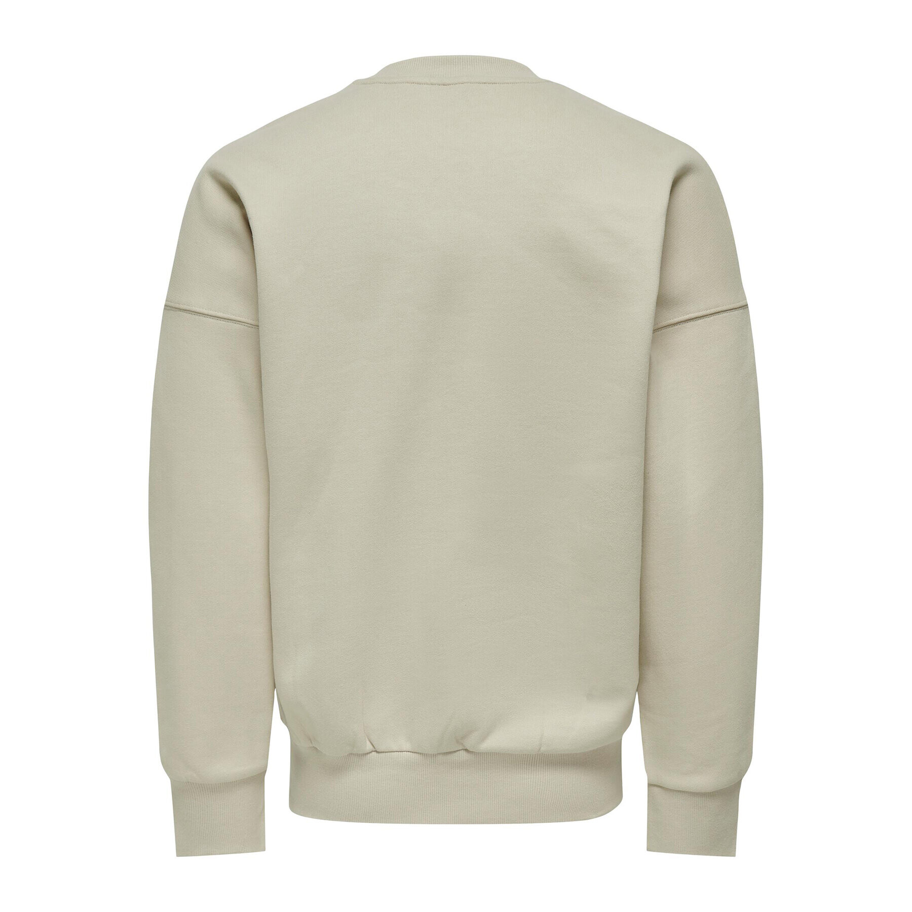 Only & Sons Суитшърт 22026662 Бежов Relaxed Fit - Pepit.bg