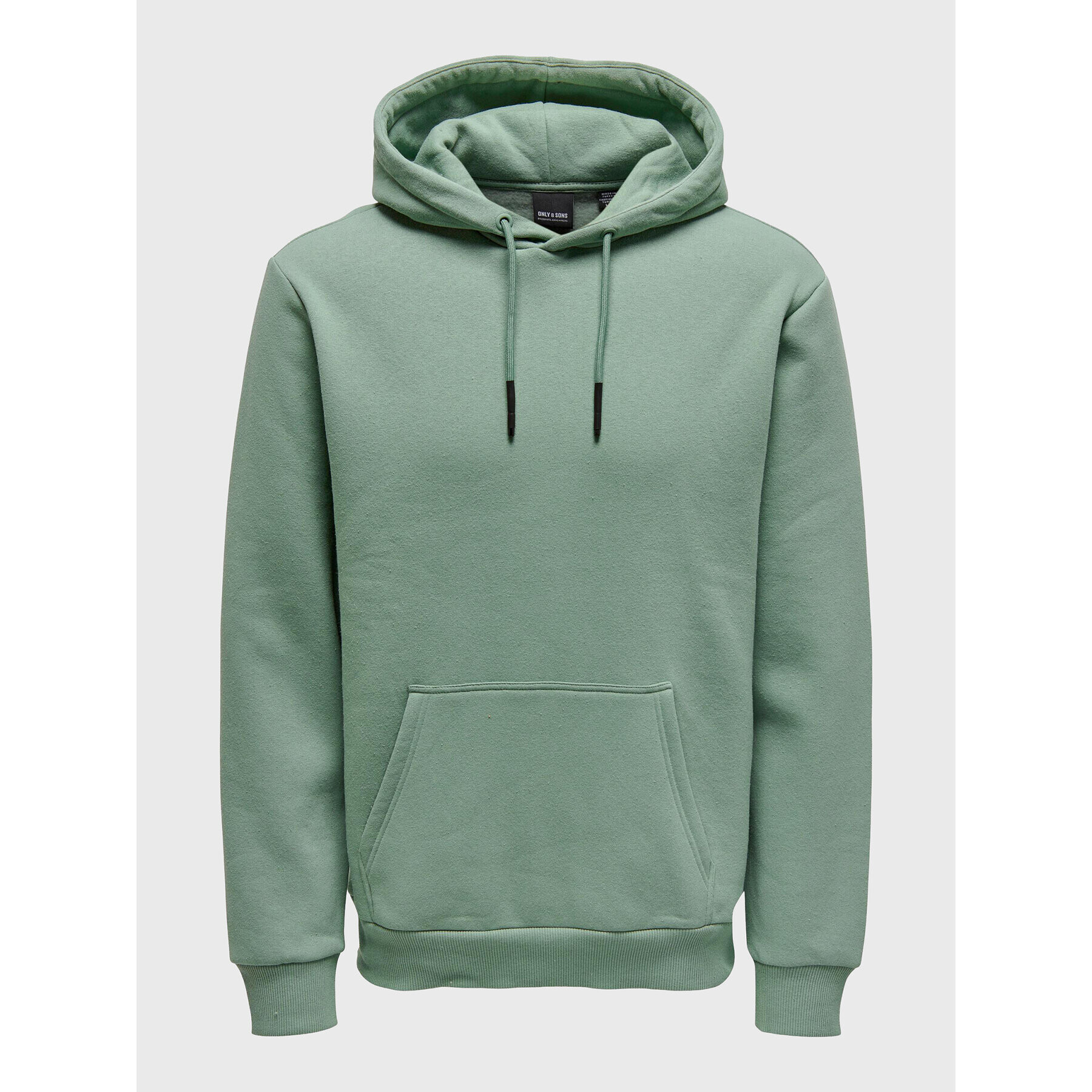 Only & Sons Суитшърт Cares 22018685 Зелен Regular Fit - Pepit.bg